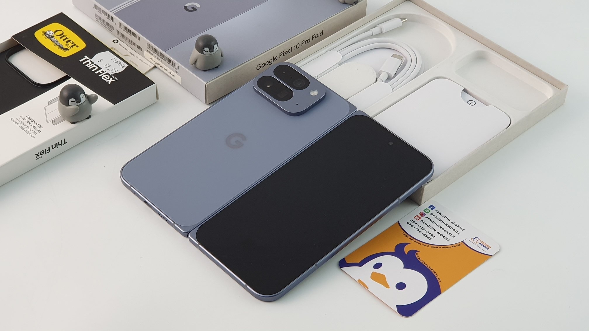 Google Pixel 10 Pro Fold 256 GB สี Moonstone เครื่องนอก(Model US 