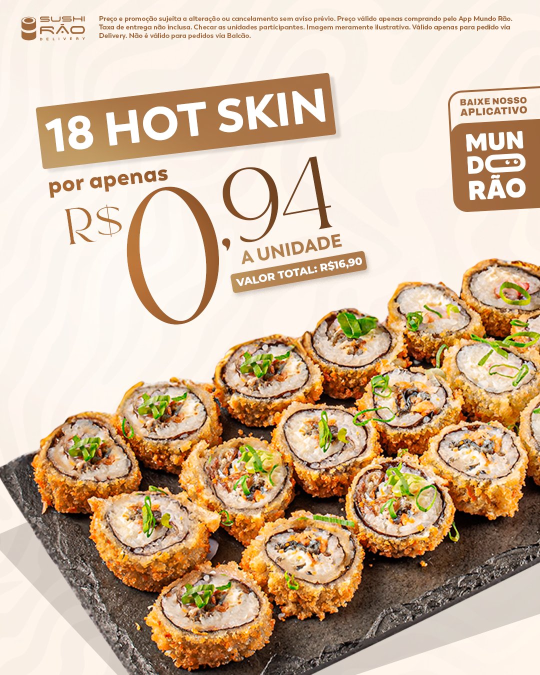 Sushi Rão - Brasil