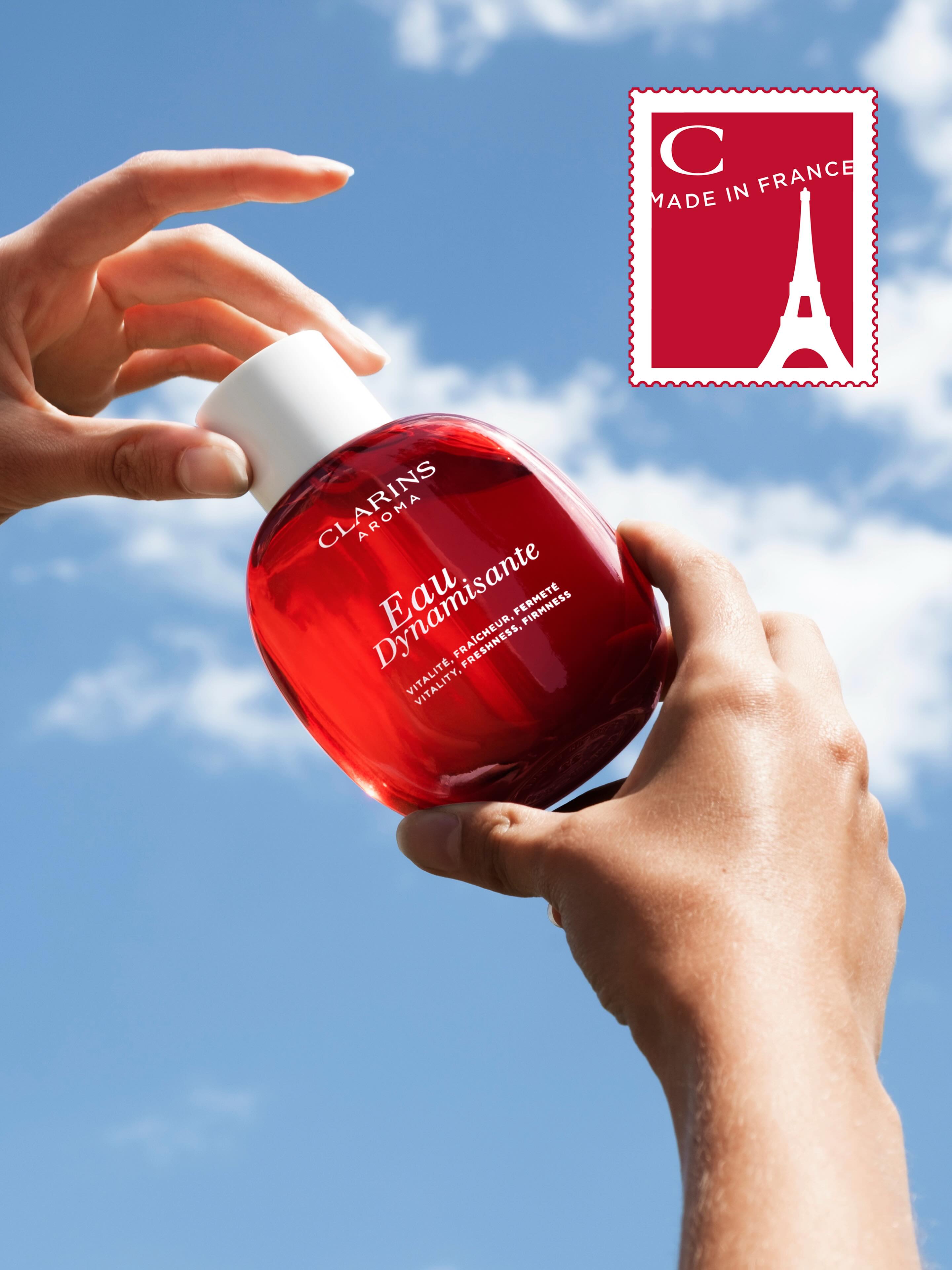 Meet the original Clarins Treatment Fragrance: Eau Dynamisante 