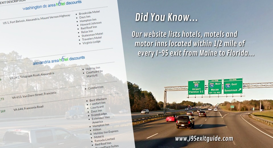 I-95 Exit Guide