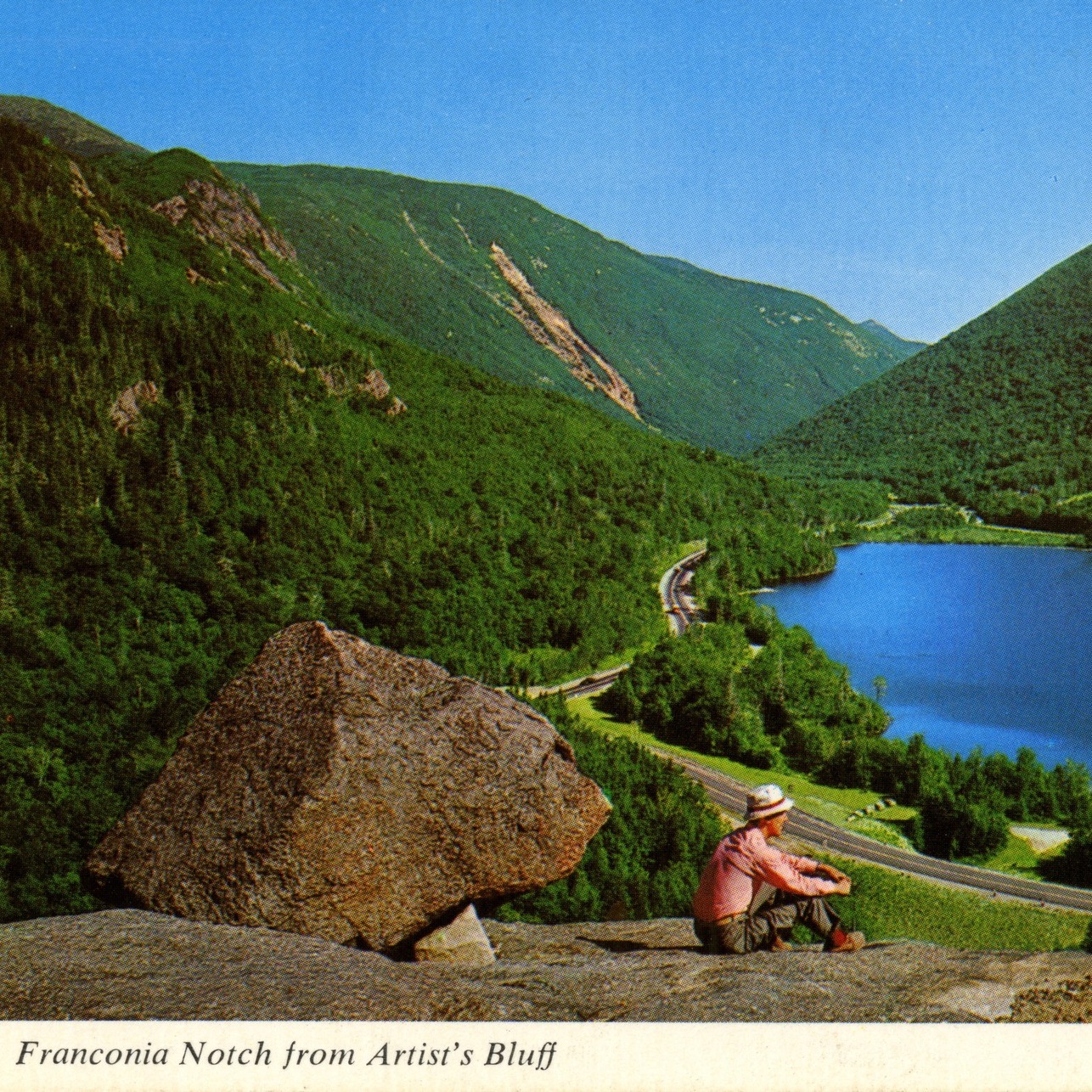 ⭐ Crossroads Exhibition Highlight! ⭐ Franconia Notch stands as both a ...