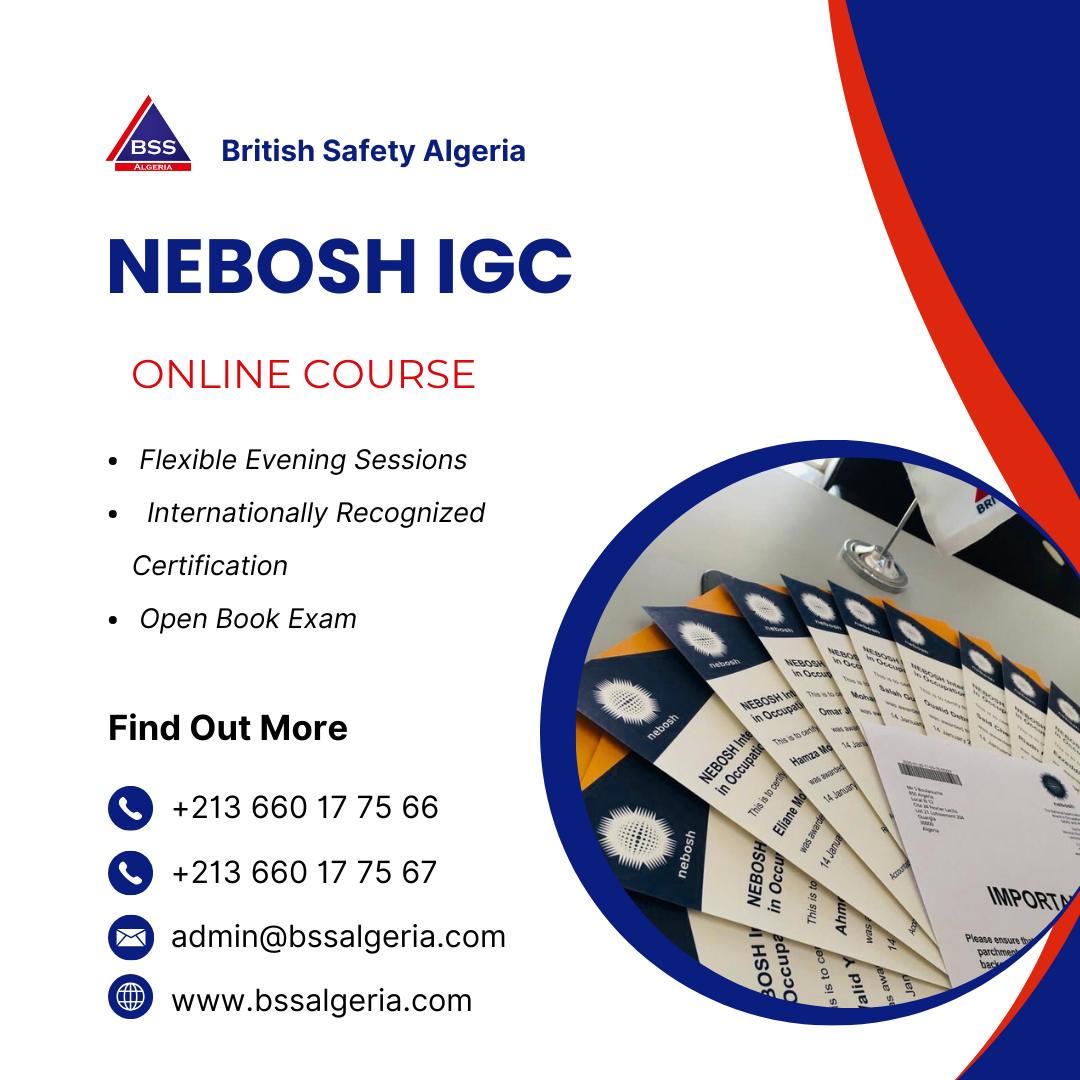 BSS Oran - 🚀 انطلق نحو مستقبل مهني عالمي مع دورة NEBOSH... | Facebook