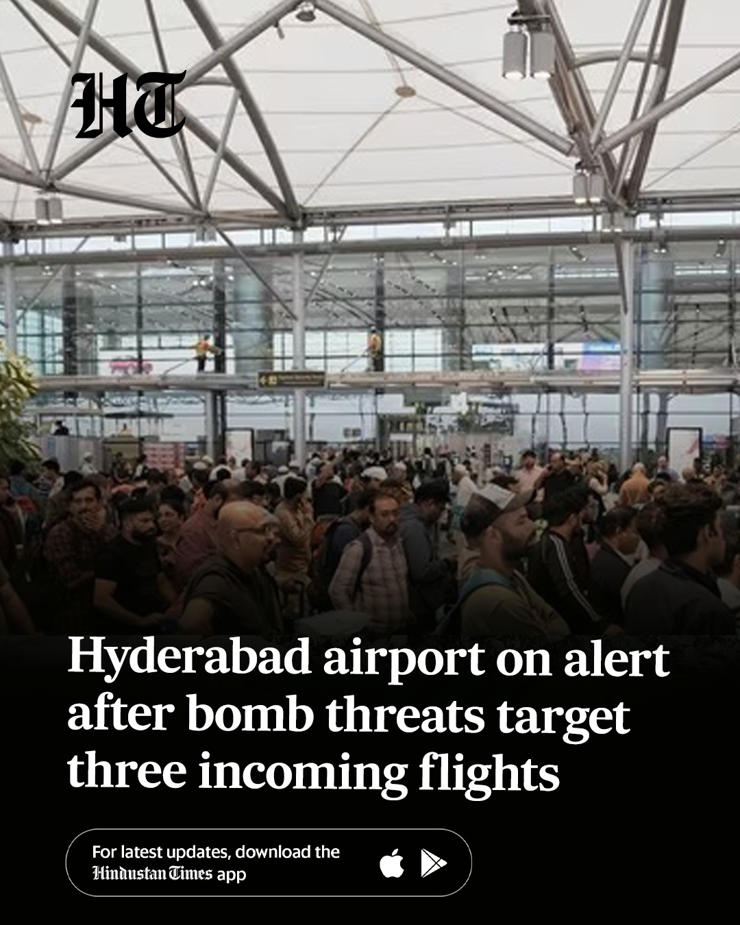 Hindustan - 🚨Authorities at Hyderabad’s Rajiv Gandhi International ...