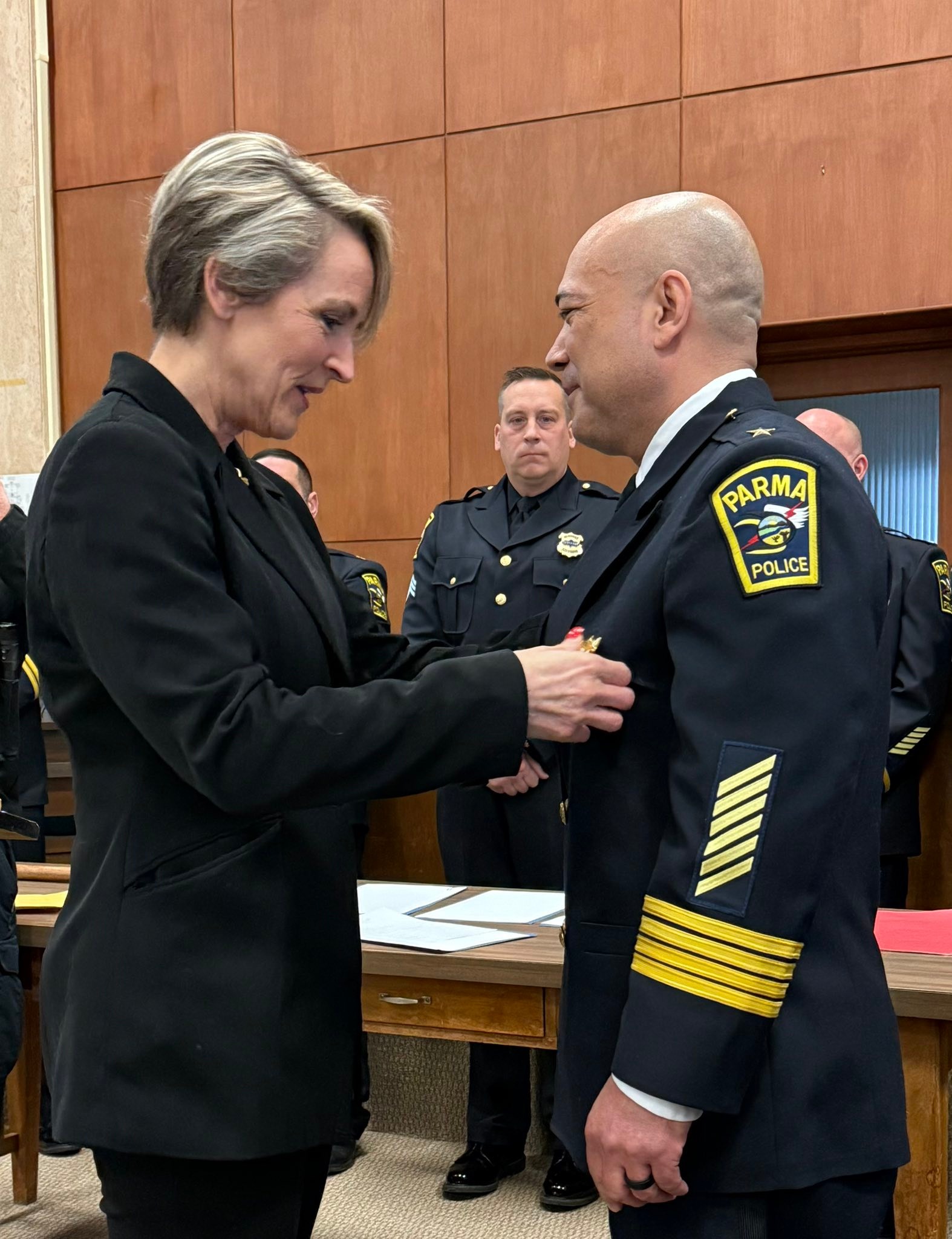 Parma - Congratulations to new Lieutenant John Hollo. Soon-to-be ...
