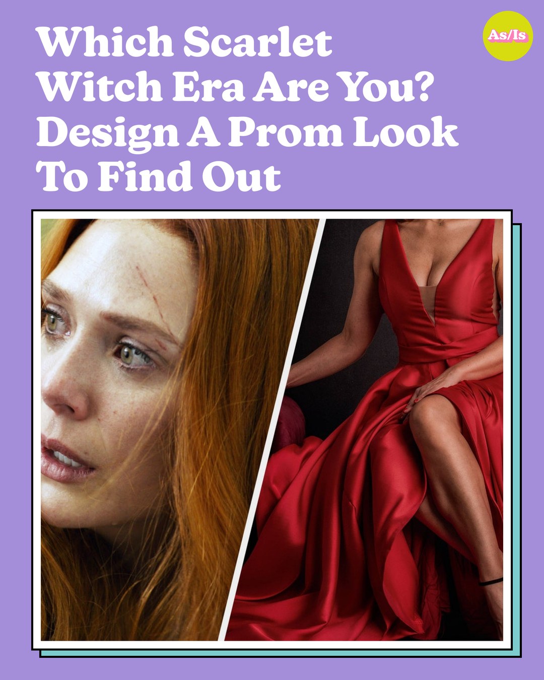 As/Is - If you couldn't tell by my PFP, I love the Scarlet Witch, aka ...