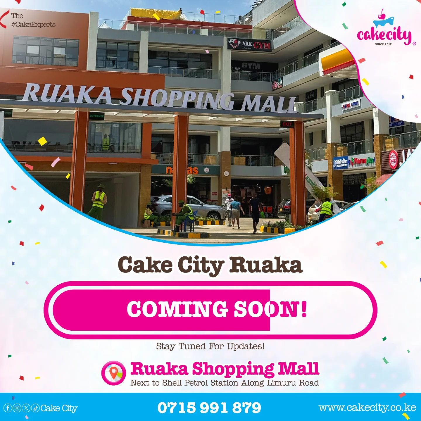 Cake - 📍 We’re Moving! Our Gigiri branch is relocating to Ruaka ...