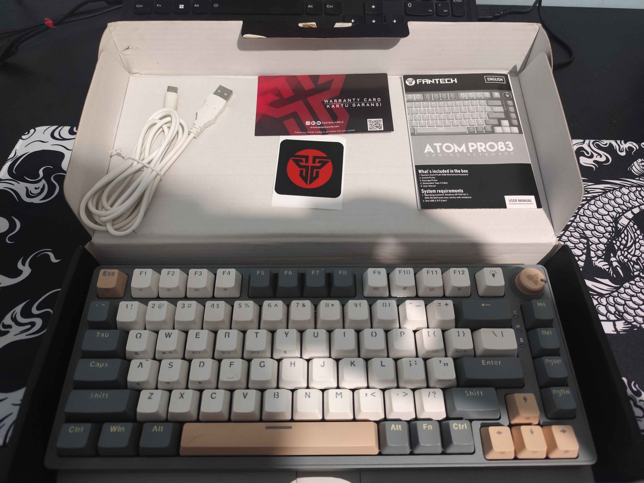 Fantech Atom Pro 83 - Saturn Edition/Mechanical Keyboard - Keyboards ...