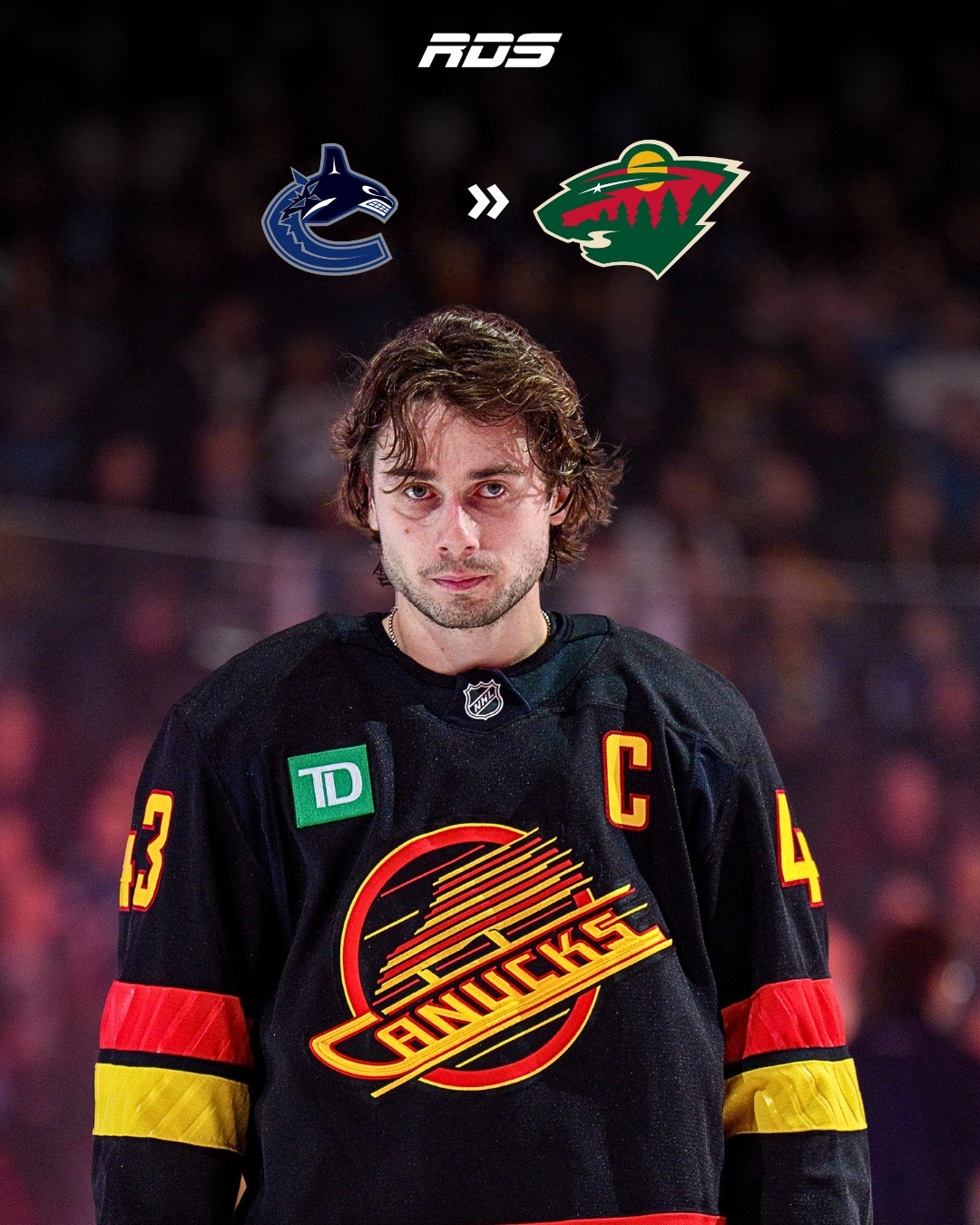 RDS - PARDON!? Quinn Hughes passe au Wild du Minnesota! 🤯💣 Plus de ...