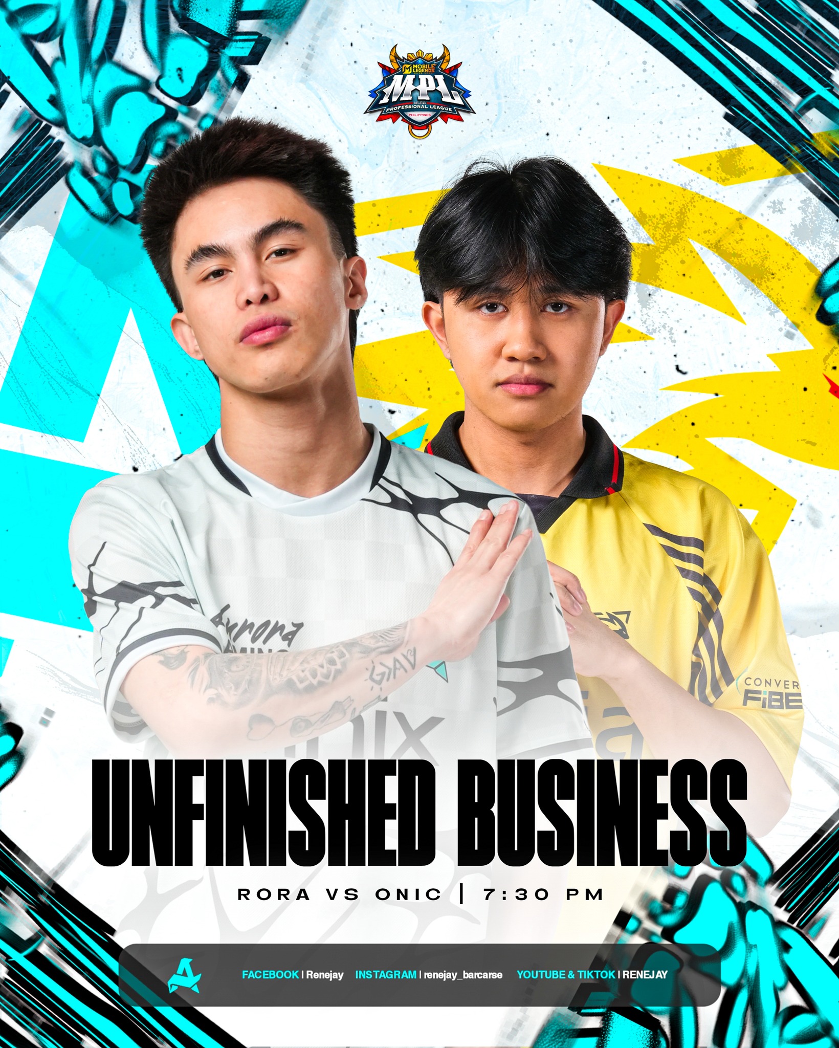 Renejay - Some unfinished business was left before. Now we settle this ...