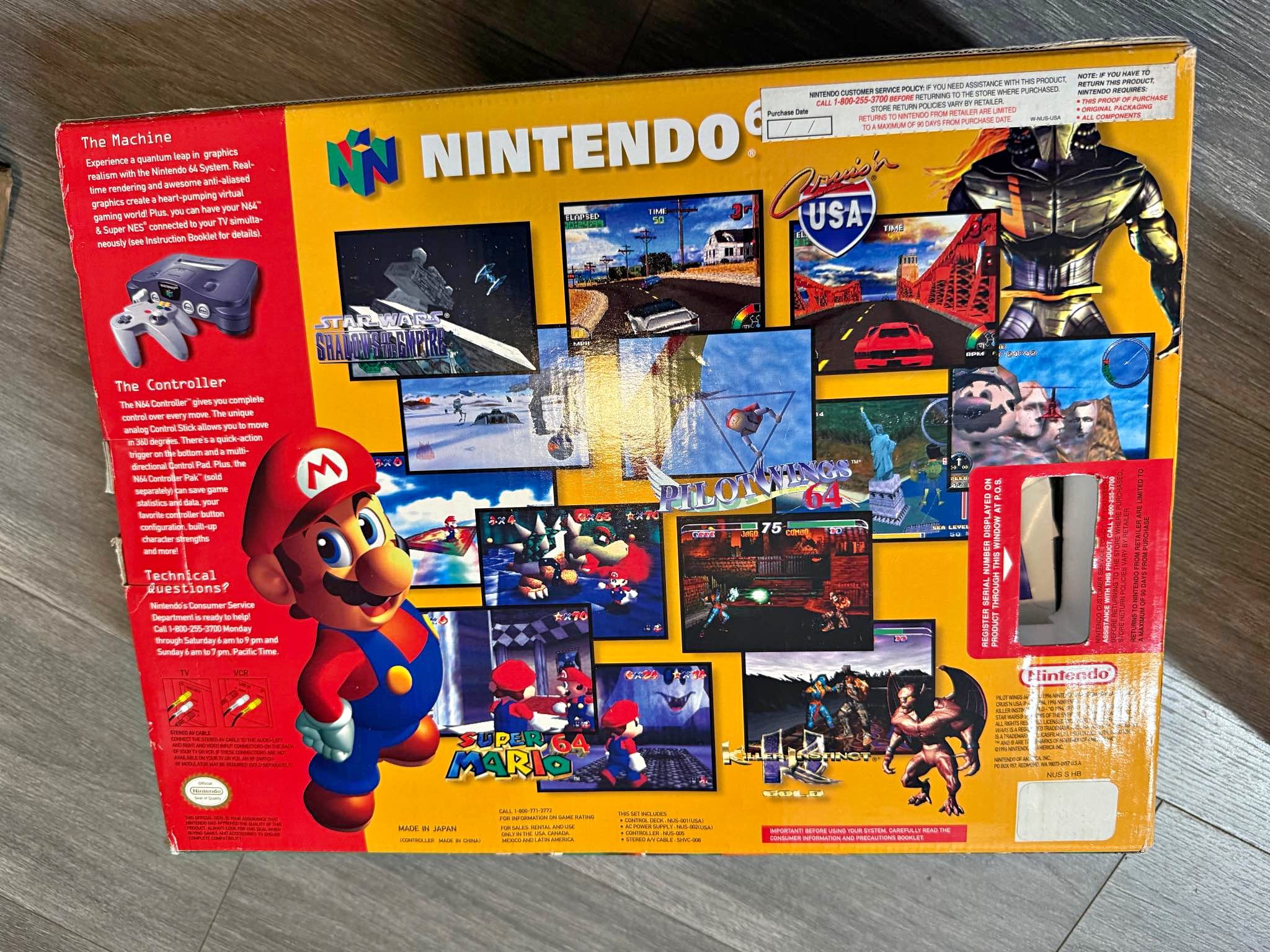 CIB Nintendo 64 