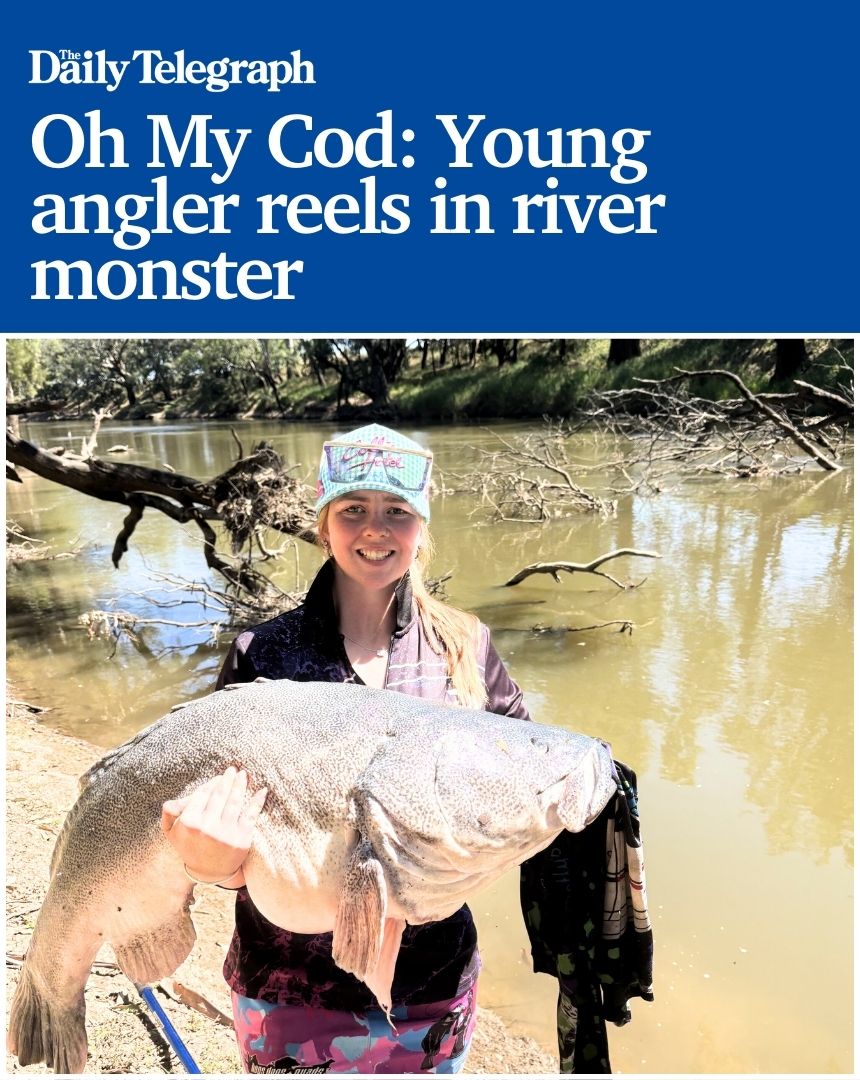 Daily - Baylie Tulloch thought she had snagged a log until a 110 ...