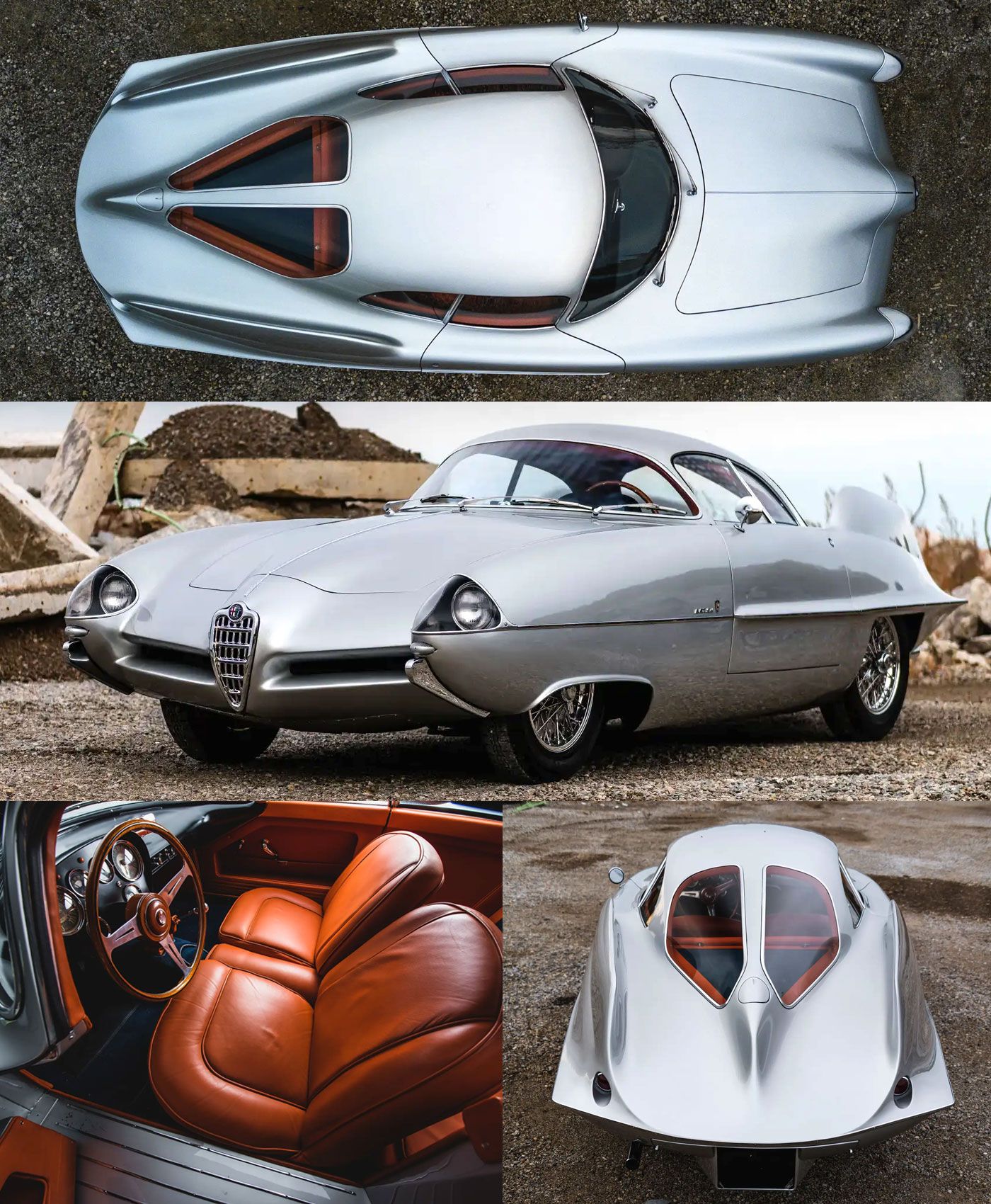 What a Concept: The famous 1955 Alfa Romeo BAT 9 (or the previous
