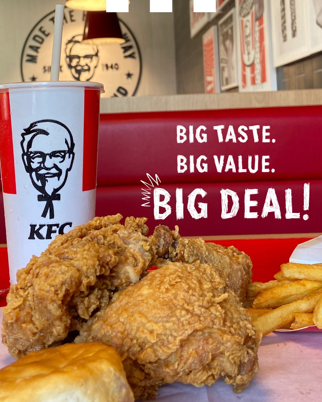 KFC - Nassau, we’re serving BIG. 🍗💥 Big taste. Big value.... | Facebook