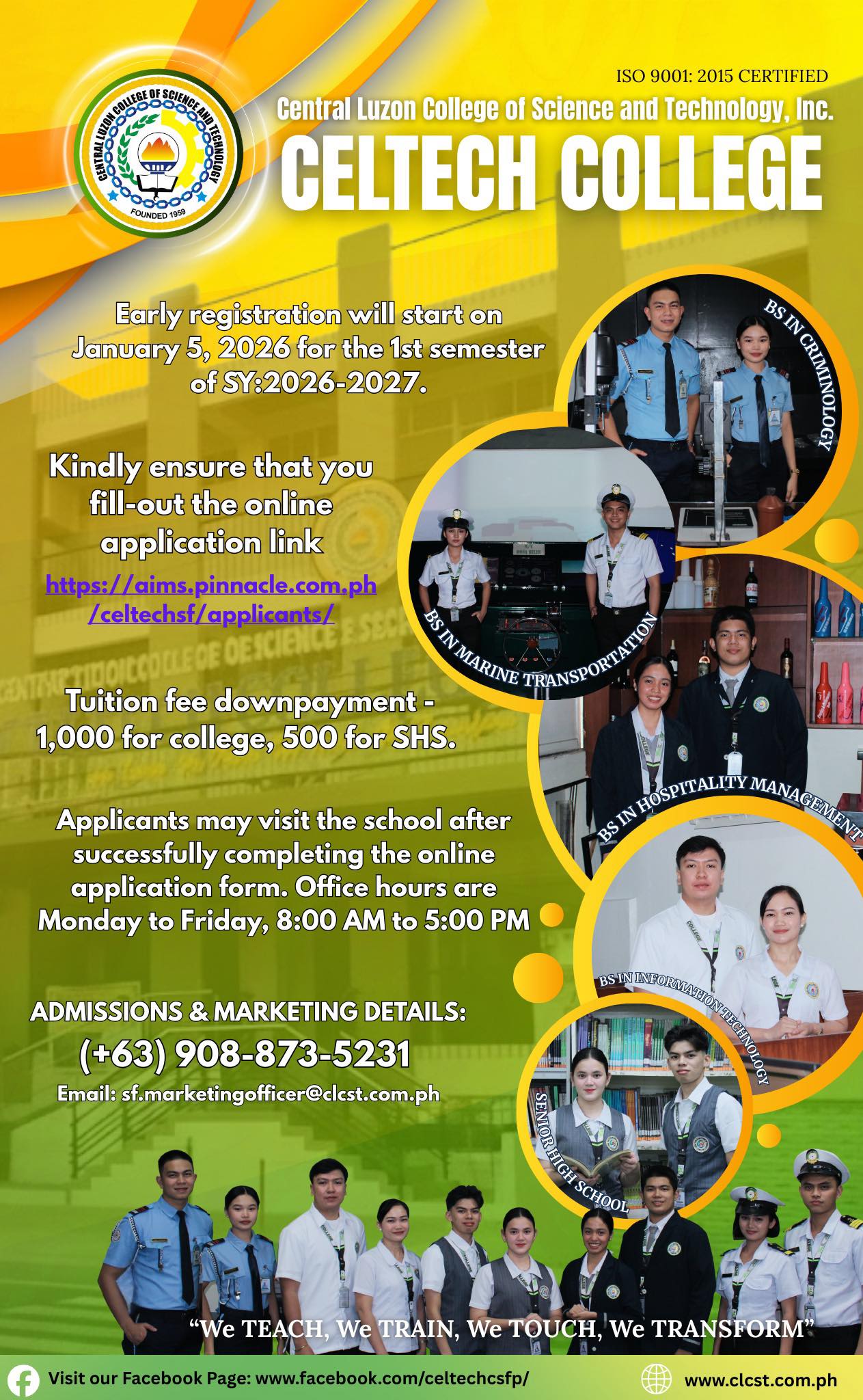 Celtech - Calling all future CELTIANS! 🎓 EARLY REGISTRATION IS NOW OPEN ...