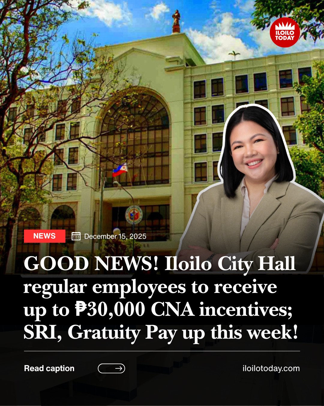 IloiloToday - Iloilo City Hall Employees to Receive CNA Incentive of up ...