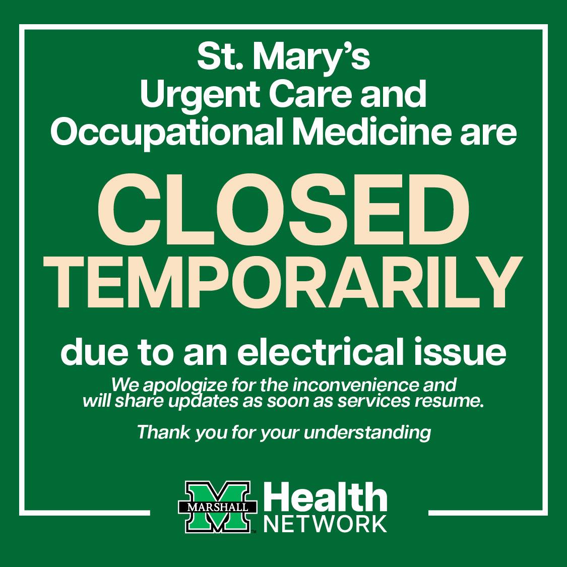 (Update - 1.21) Normal... - St. Mary's Medical Center | Facebook
