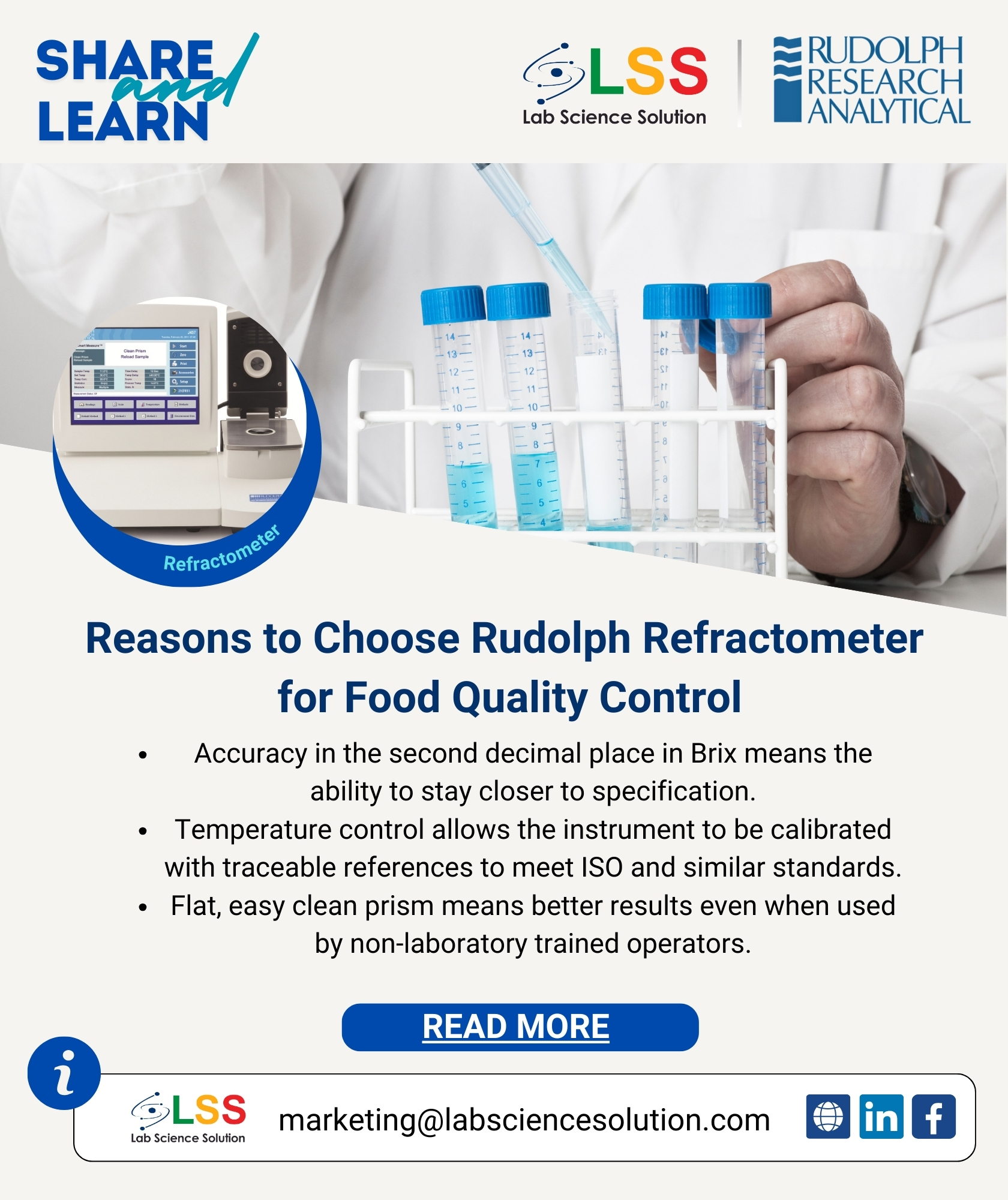 🌟 Revolutionize Your Food Quality... - Lab Science Solution | Facebook