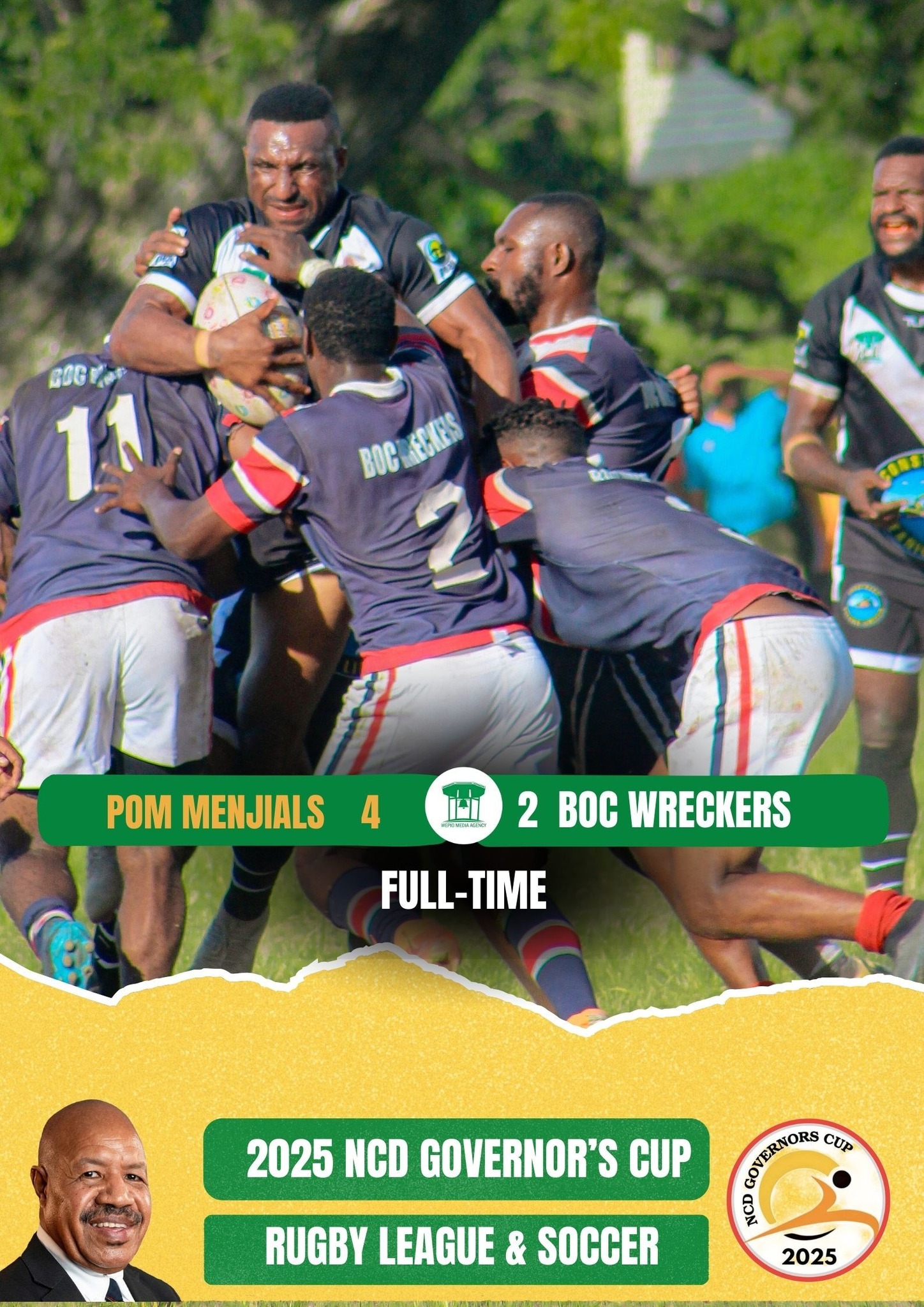 Rugby - 2025–2026 NCD Governor’s Cup – Day 3 | Full Time BOC Wreckers 2 ...