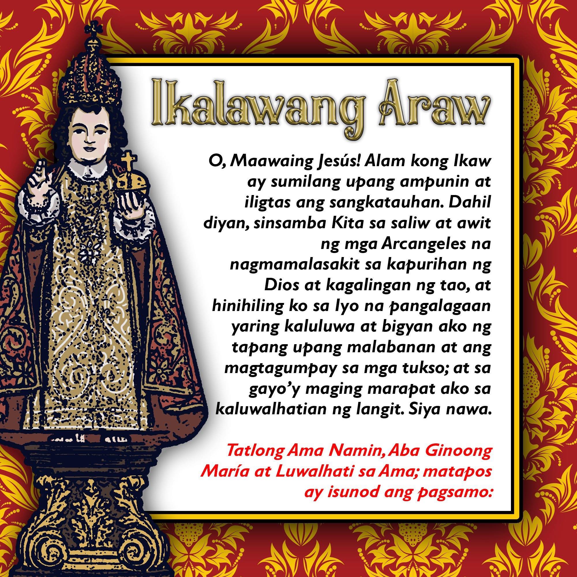 Hermandad - PAGSISIYAM SA MAHAL NA POONG SANTO NIÑO JESÚS DE PRAGA NG ...