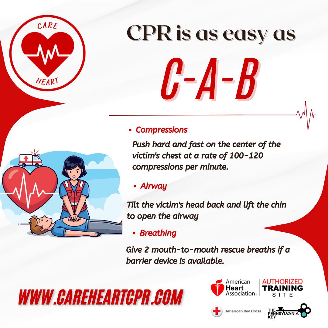 Care Heart CPR - 🩺 Schedule Your Next CPR Class with Care... | Facebook