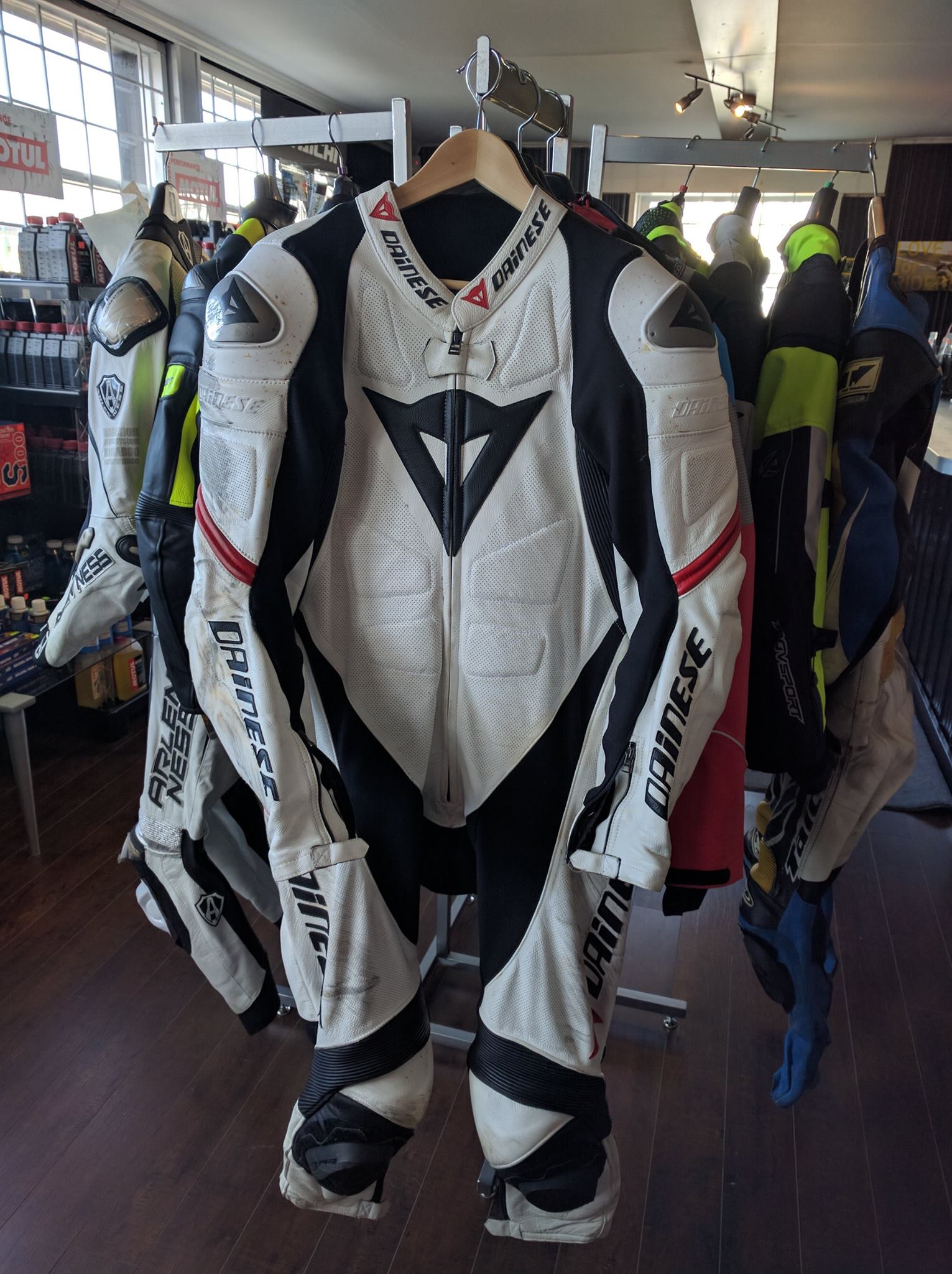 Taichi Suit in great condition $300. Alpinestars Techair Vest $300