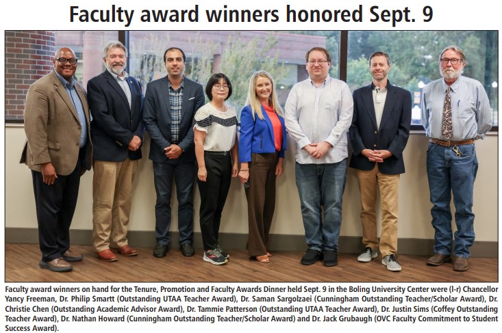 University - Congratulations to all the recipients, including our own ...