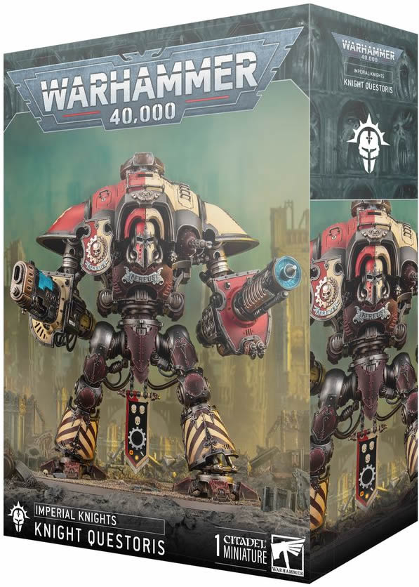 Imperial Knights: Knight Questoris - Warhammer 40K Miniature Set, Unassembled & Unpainted 11 thumbnail image