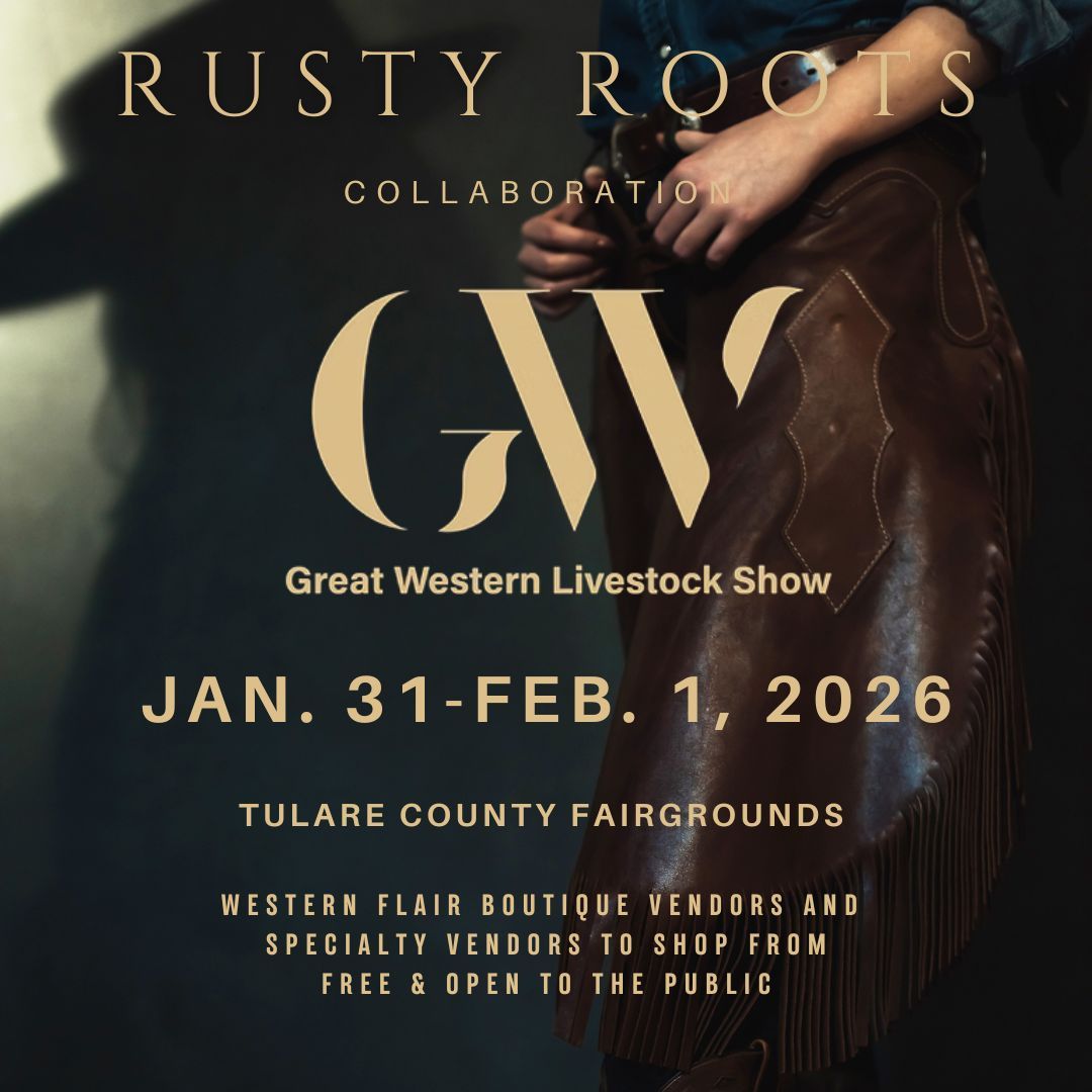 Rusty - Save the date: Jan 31 - Feb. 1, 2026 . Cowboy👢🐮🤠 Rusty Roots at ...