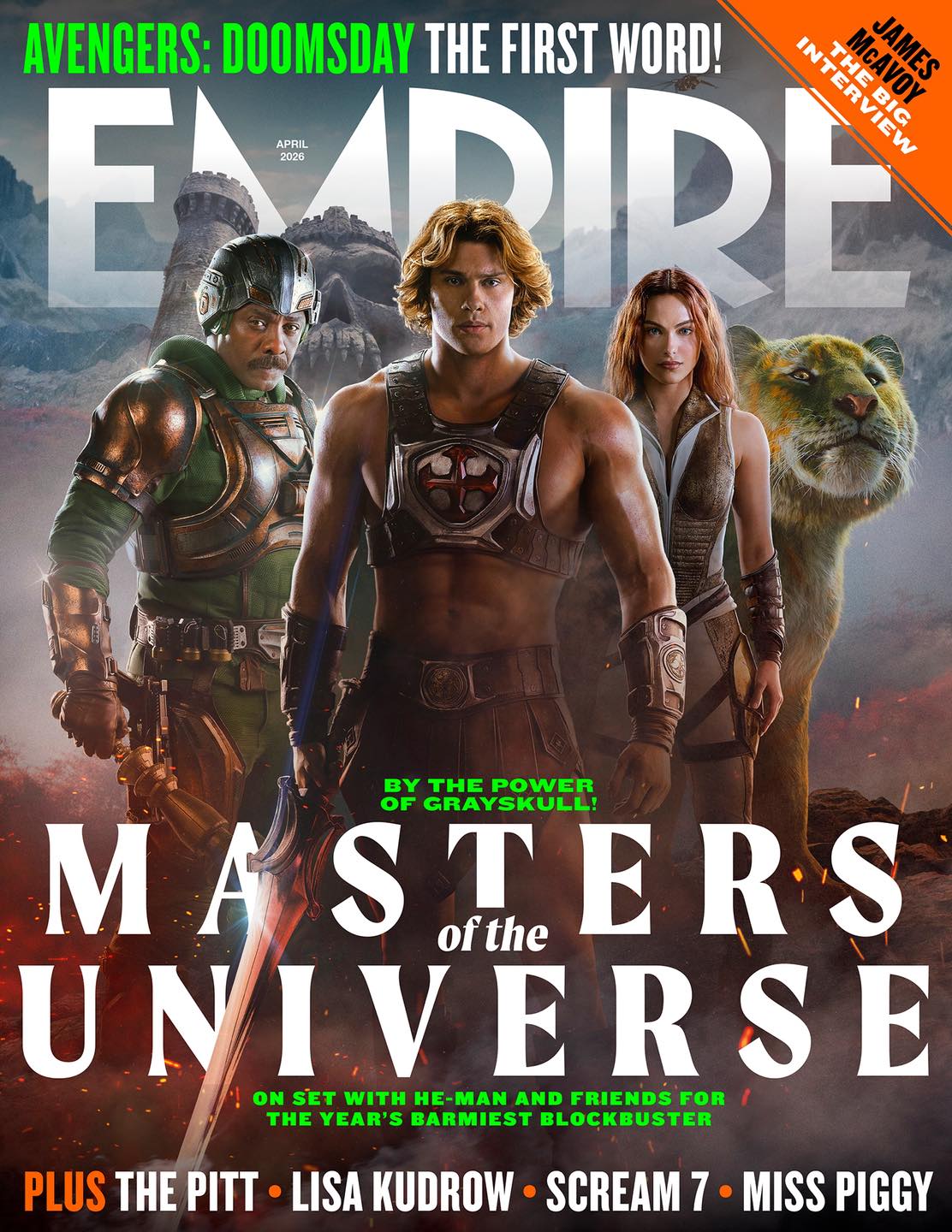 New look at the cast of Masters of the Universe on the cover of