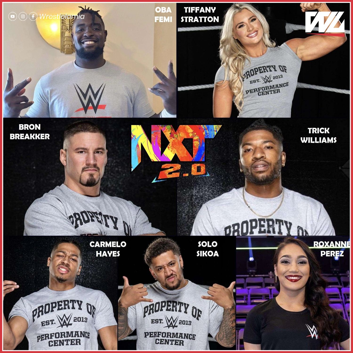 The official Elimination Chamber 2026... - Wrestlelamia.com | Facebook