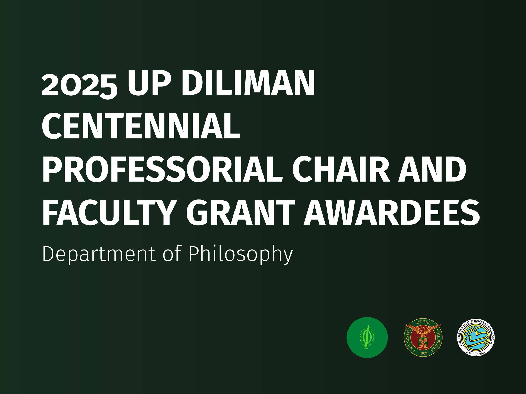 UP Department of Philosophy | Quezon City