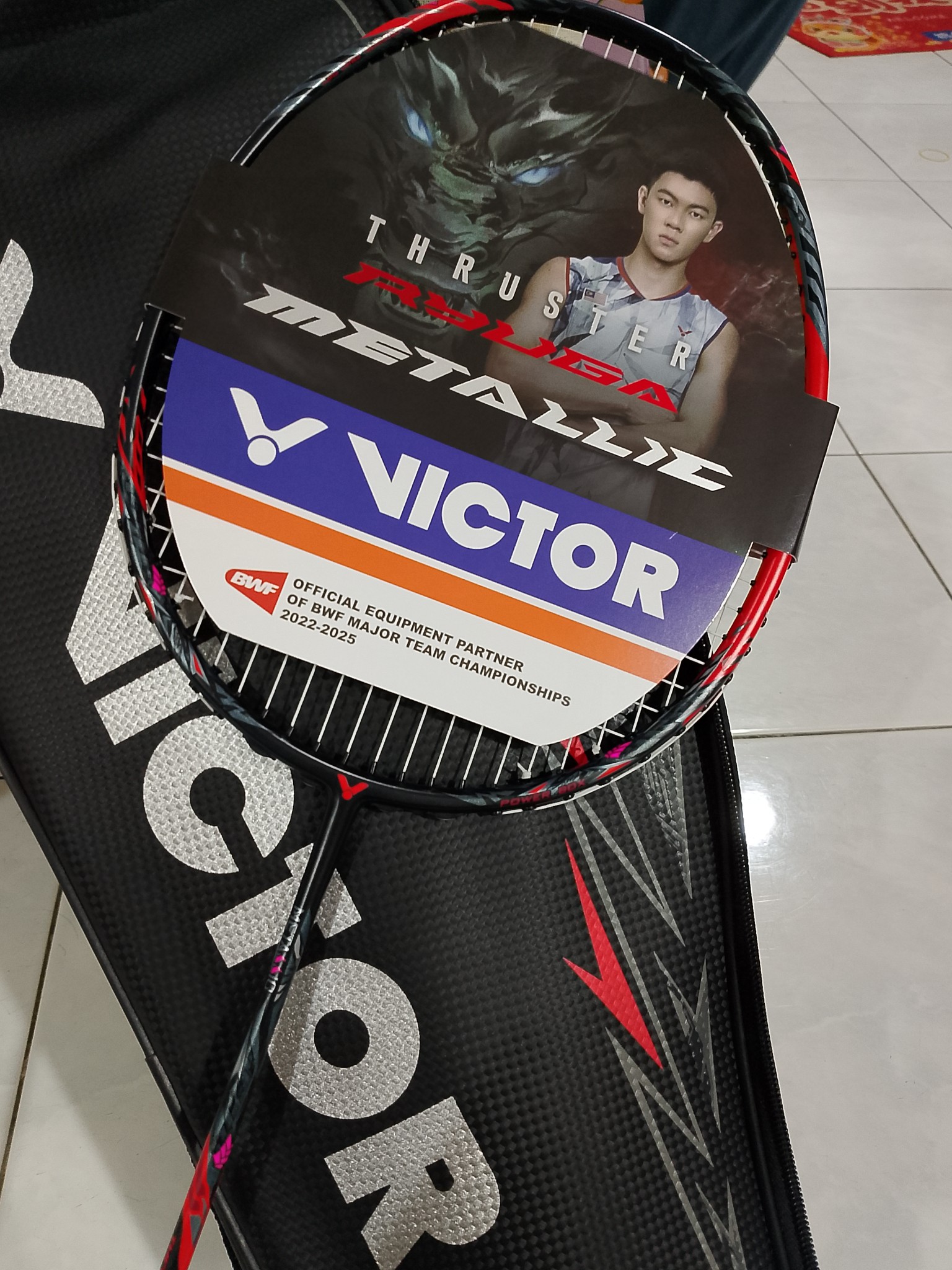 WTS OR SWAP] [ RACKET ] : Victor Thruster Ryuga Metallic 