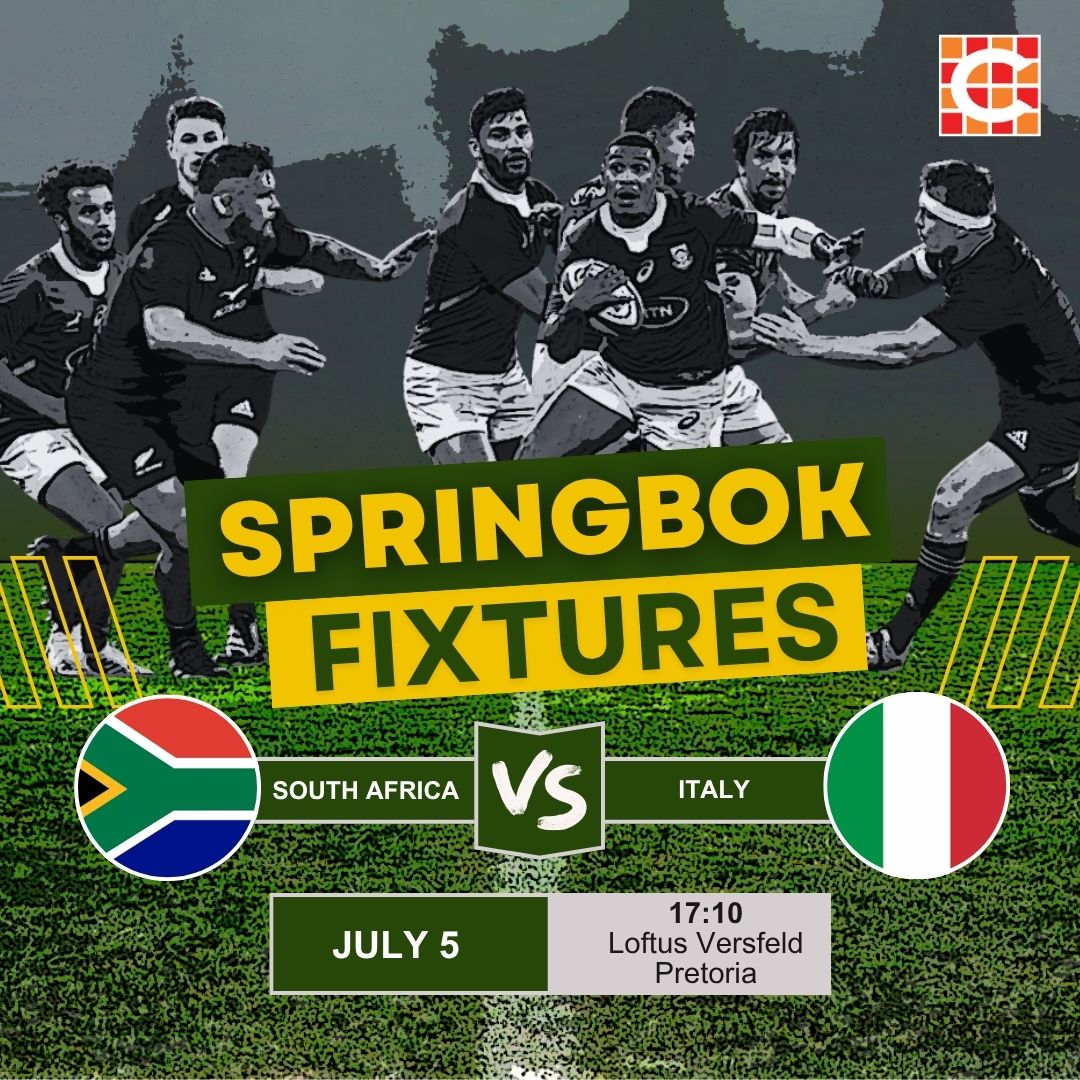Queensburgh - Kick-off loading… Springboks vs Italy The Boks are back ...