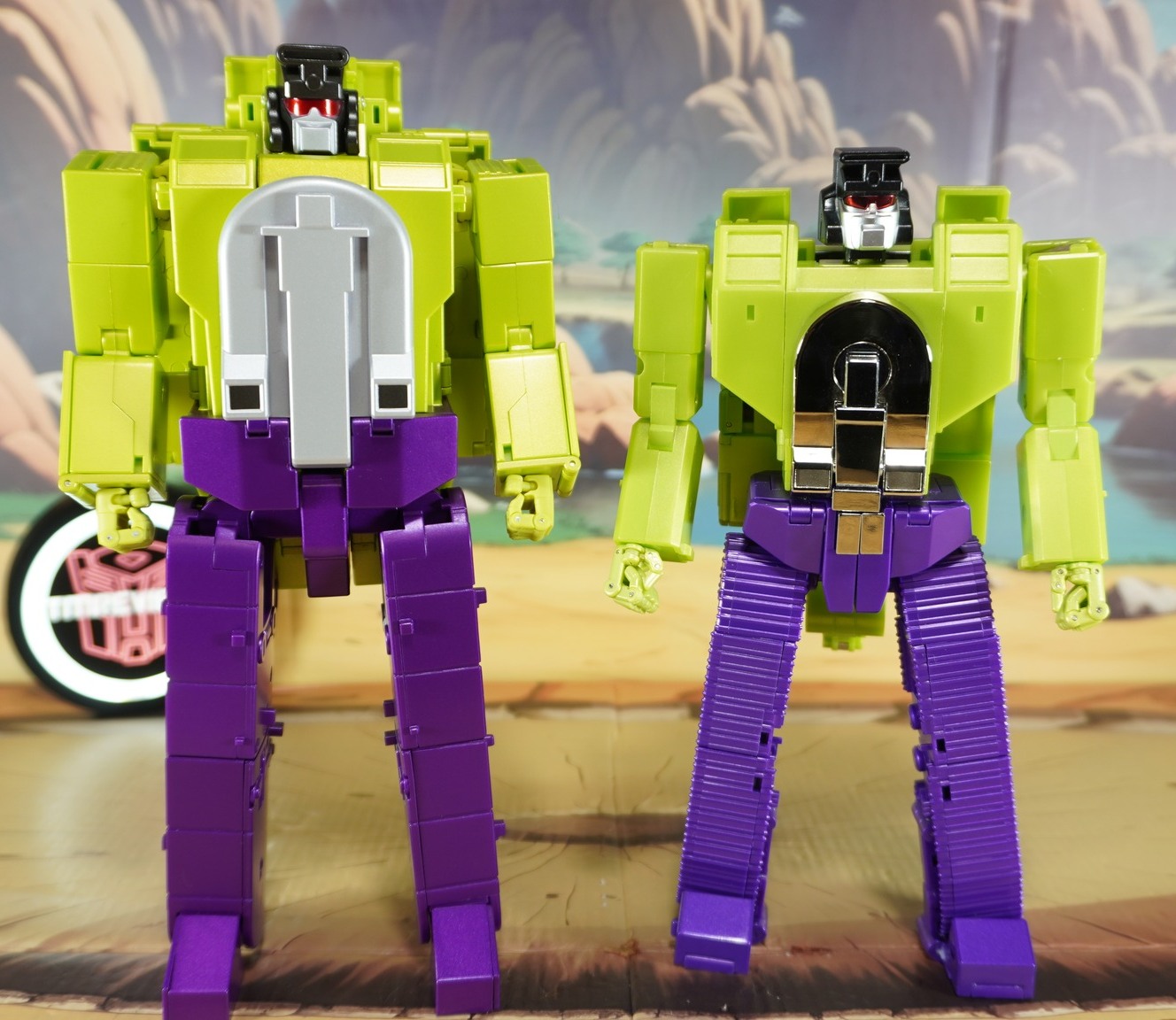 New FansToys FT-32A G1 Scrapper Devastator Transformable Toy Figure In