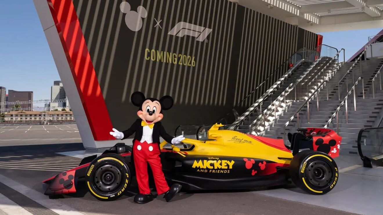 Disney and Formula 1 team up for 2026 global collaboration
