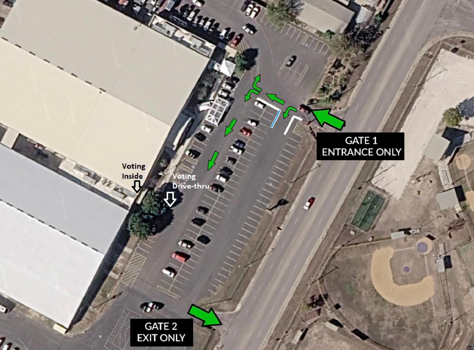 Kerr - *** EARLY VOTING TRAFFIC PLAN *** The traffic plan for early ...