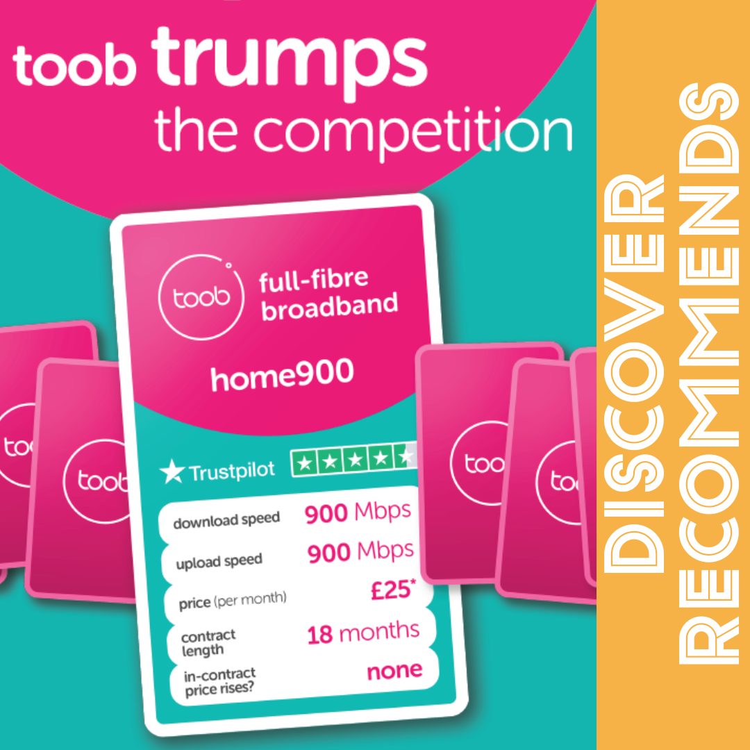 Discover - Toob knows that full-fibre broadband deserves a router that ...