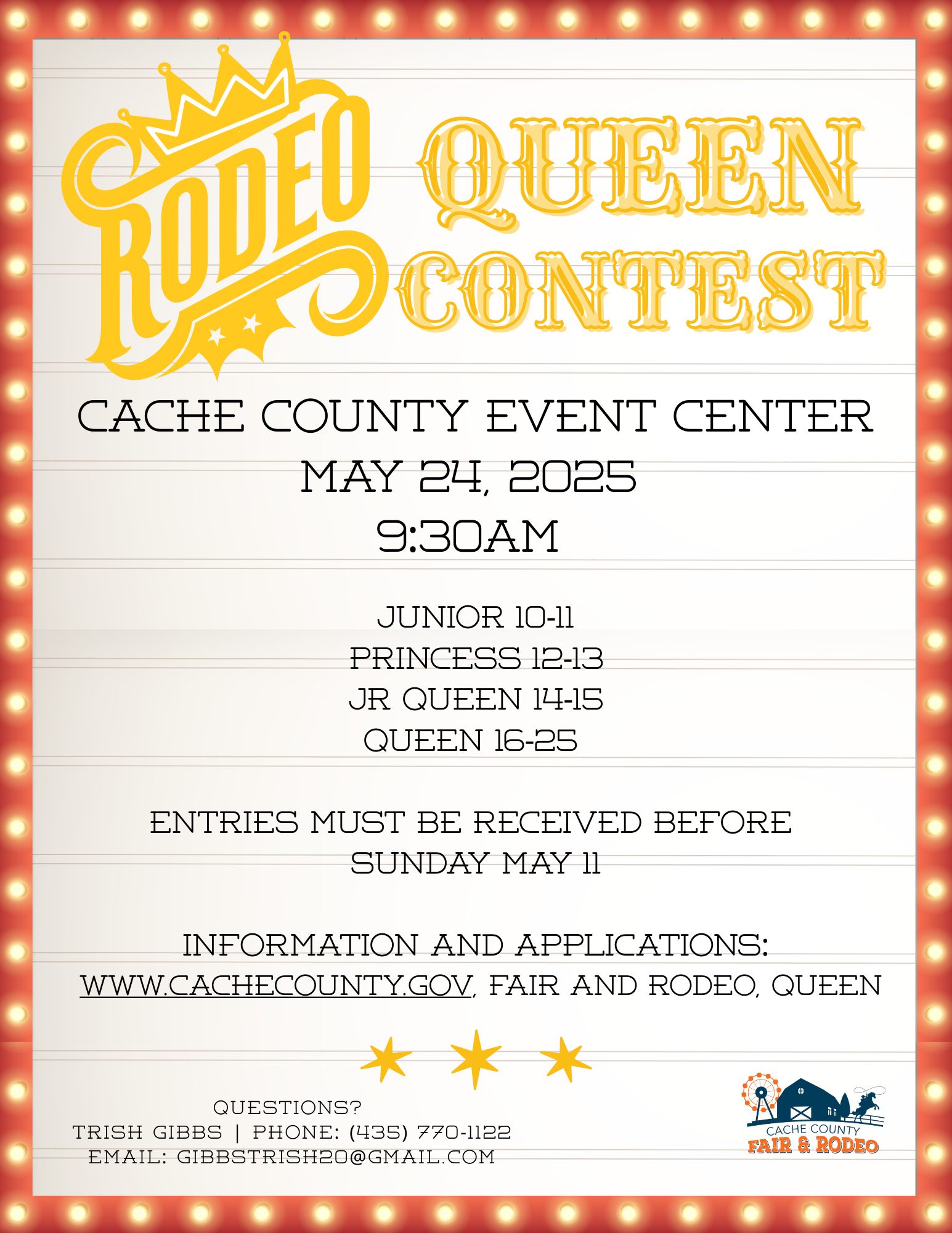 Cache - Cache County 2025 Rodeo Queen Contest is just around the corner ...