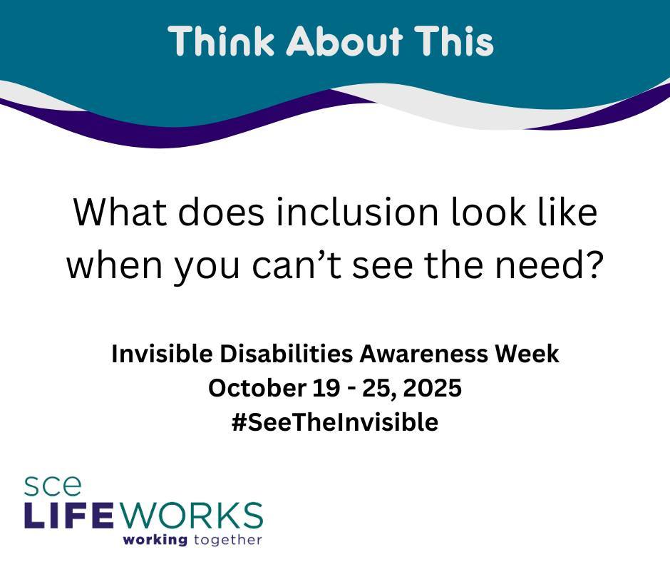 SCE Lifeworks - What does inclusion look like when you... | Facebook