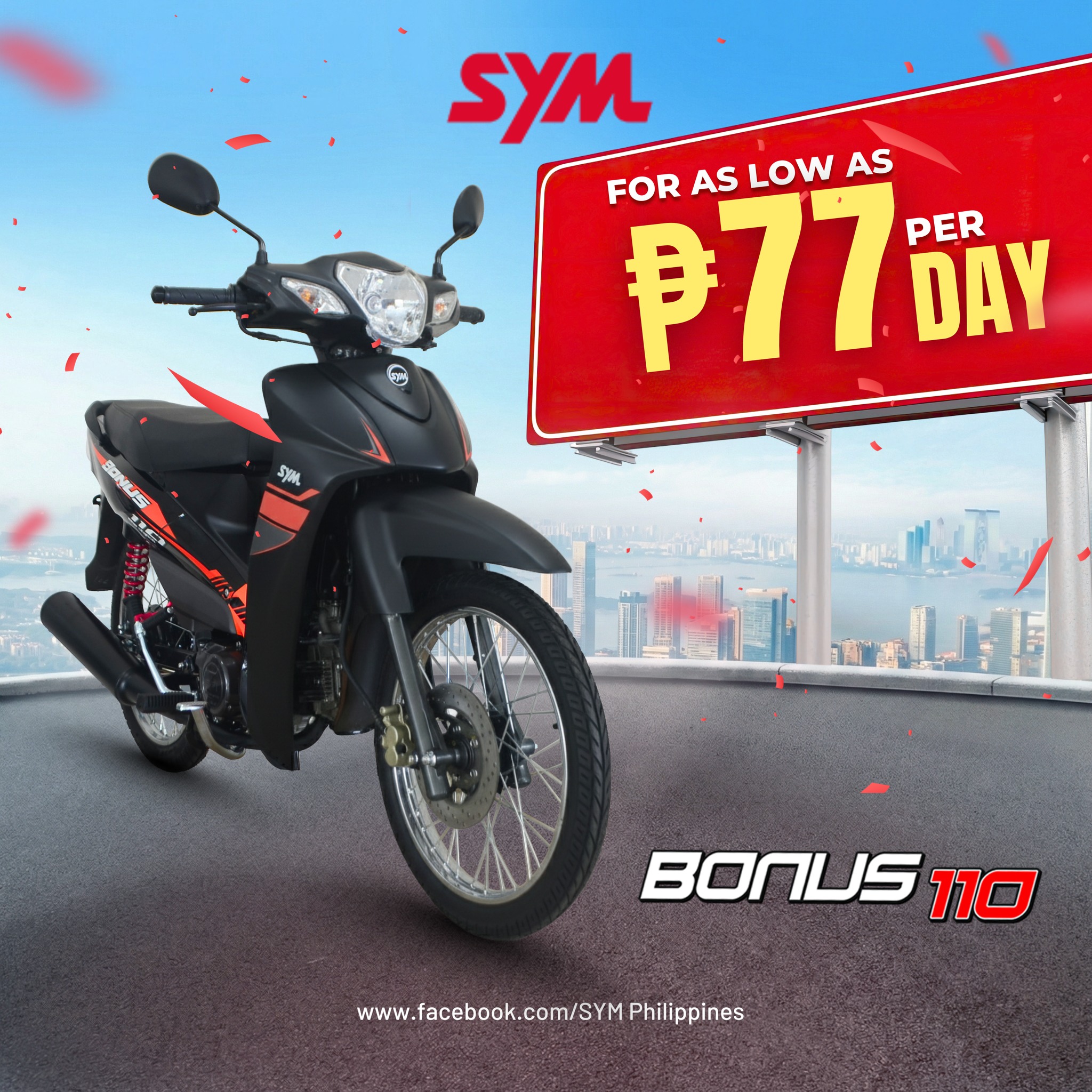 SYM - It’s officially the holiday month! Make your first ride the best ...