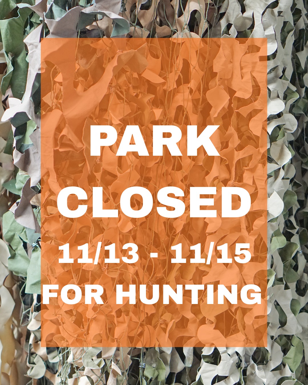 CAUTION: PARK IS CLOSED... - Rock Cut State Park Concession | Facebook