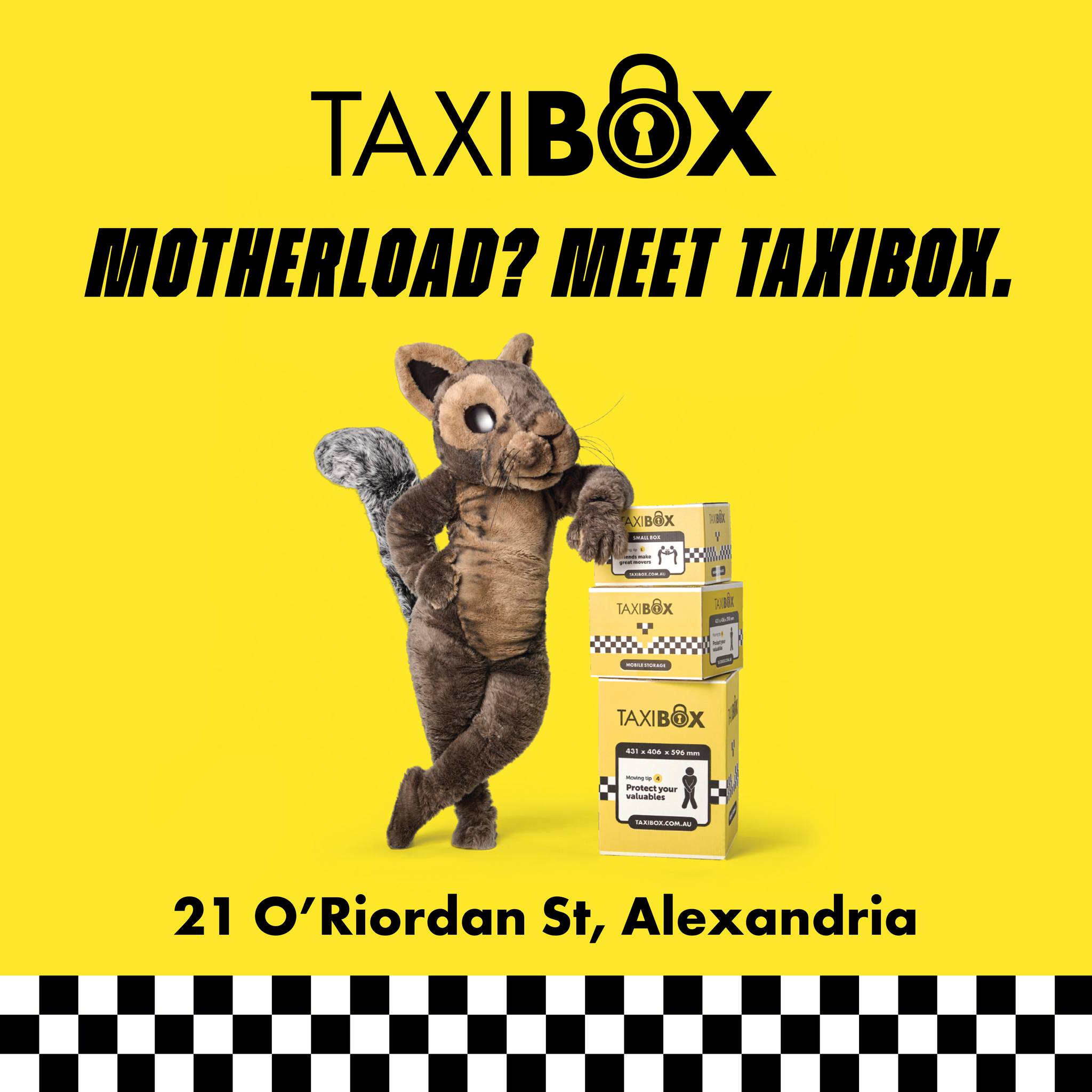 Eastern - TAXIBOX Launches TAXIBOX Local Alexandria. Big load? Weird ...