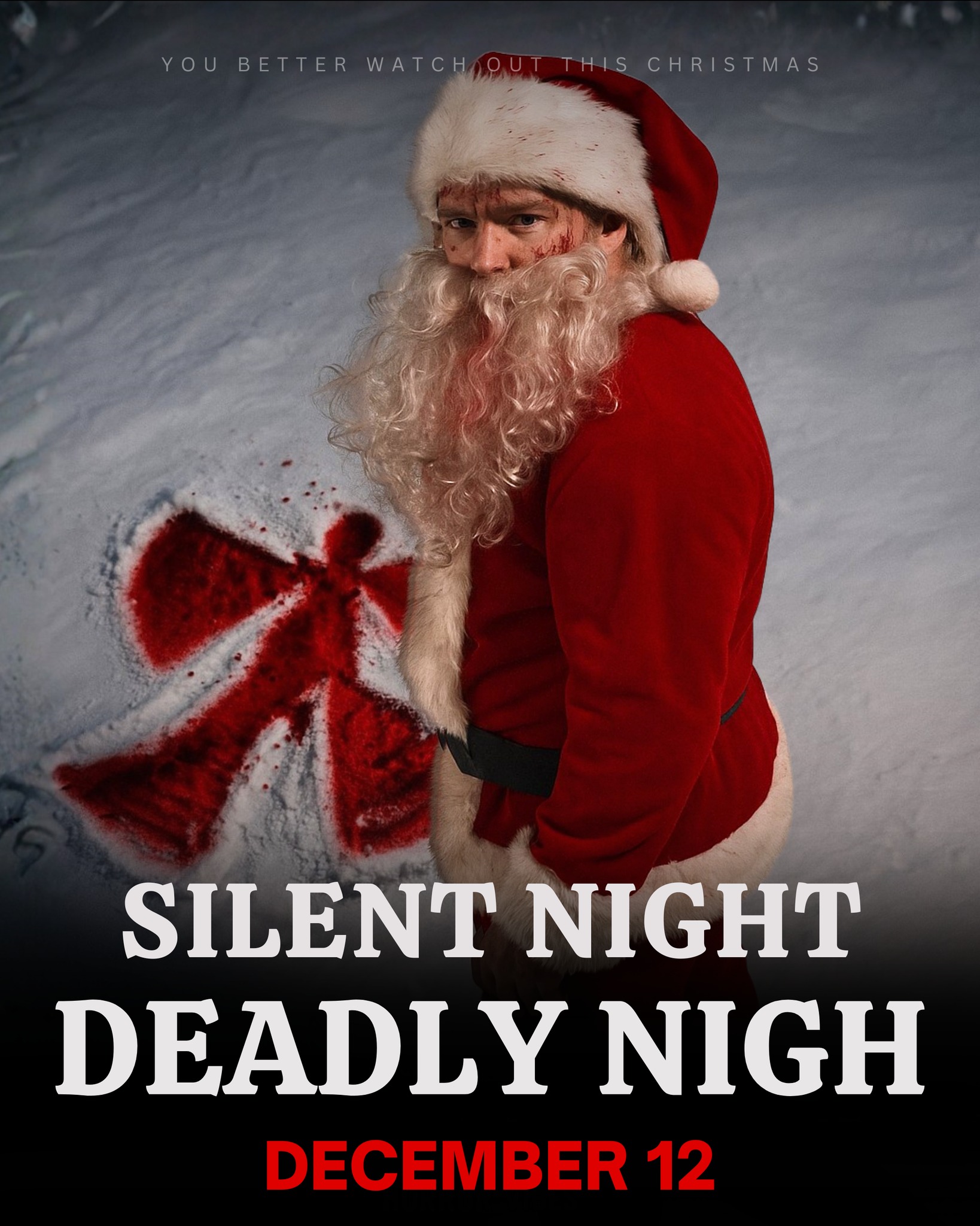 Santa Claus is coming + Silent night 英語版 Santa's back and on a violent quest for revenge in this remake of
