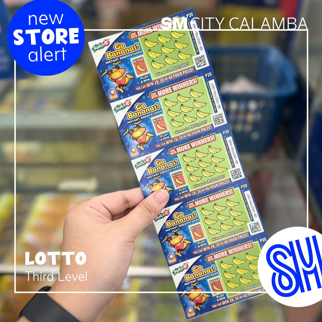 SM City Calamba - New spot, same luck 🍀 The Lotto Booth... | Facebook