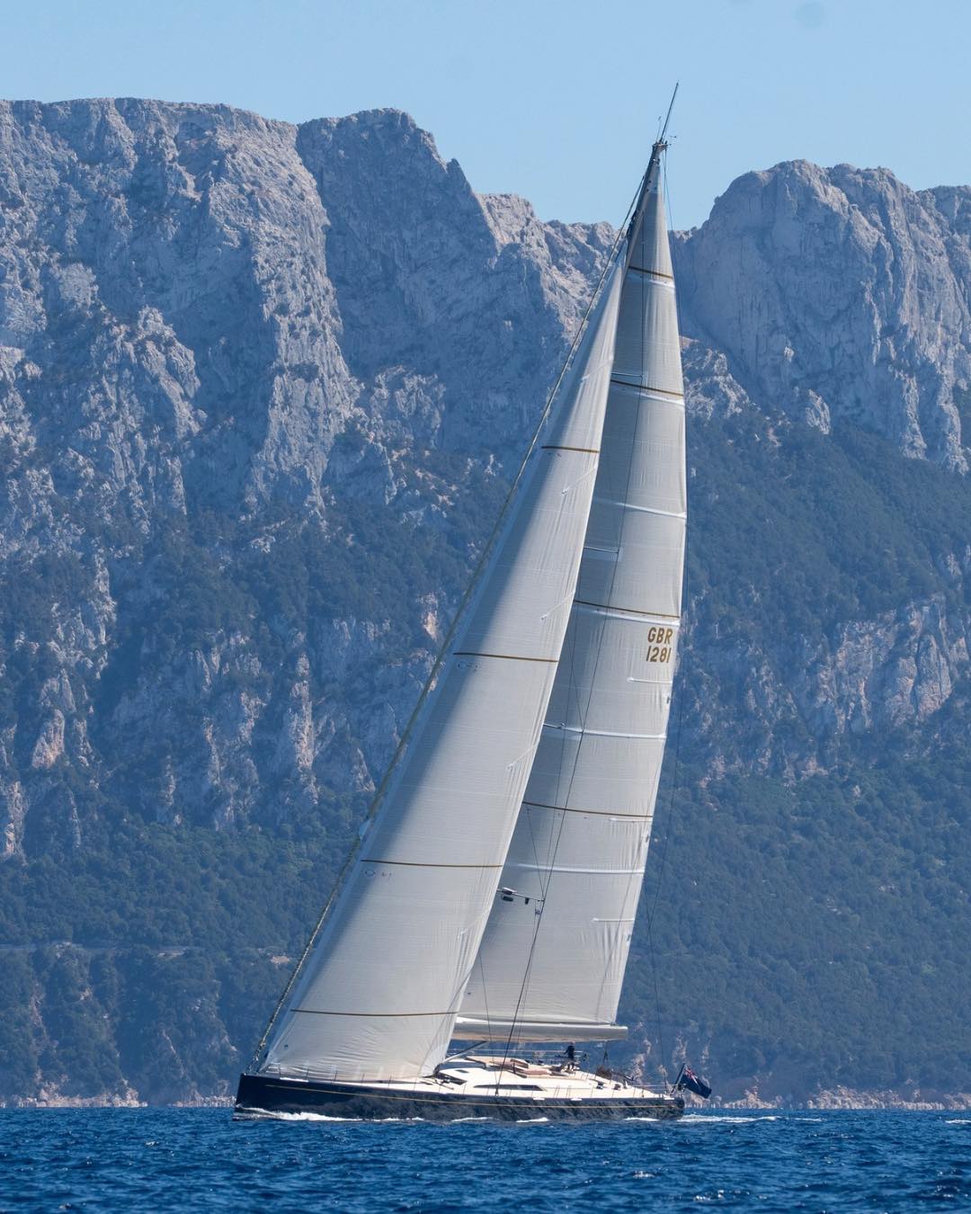 Nautor - A first for the Swan 128. ⁠ As the fleet prepares for the ...