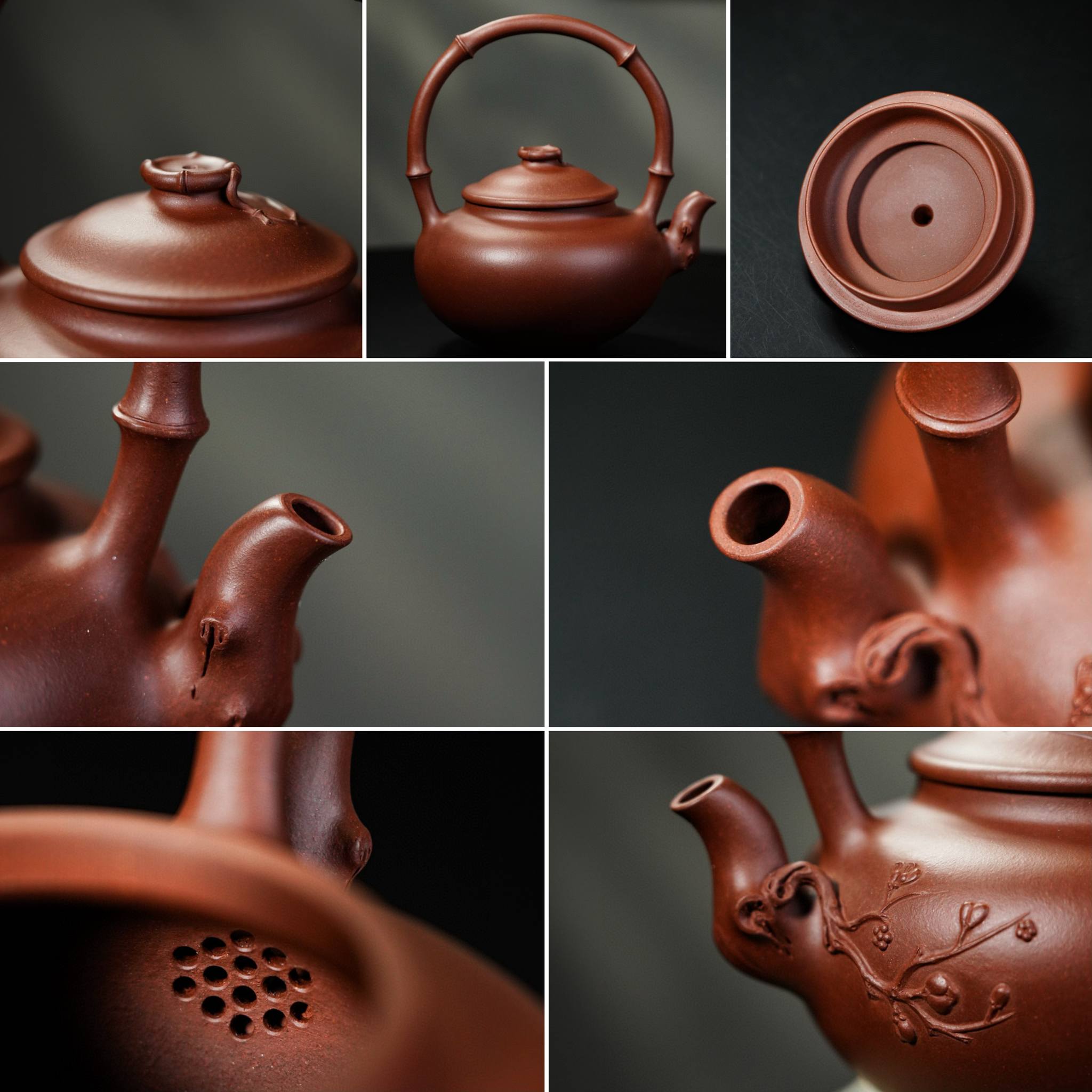 新出窯作品名稱：【如意】 紫砂壺泥料：紫泥紫砂壺作者：李美玲（國家