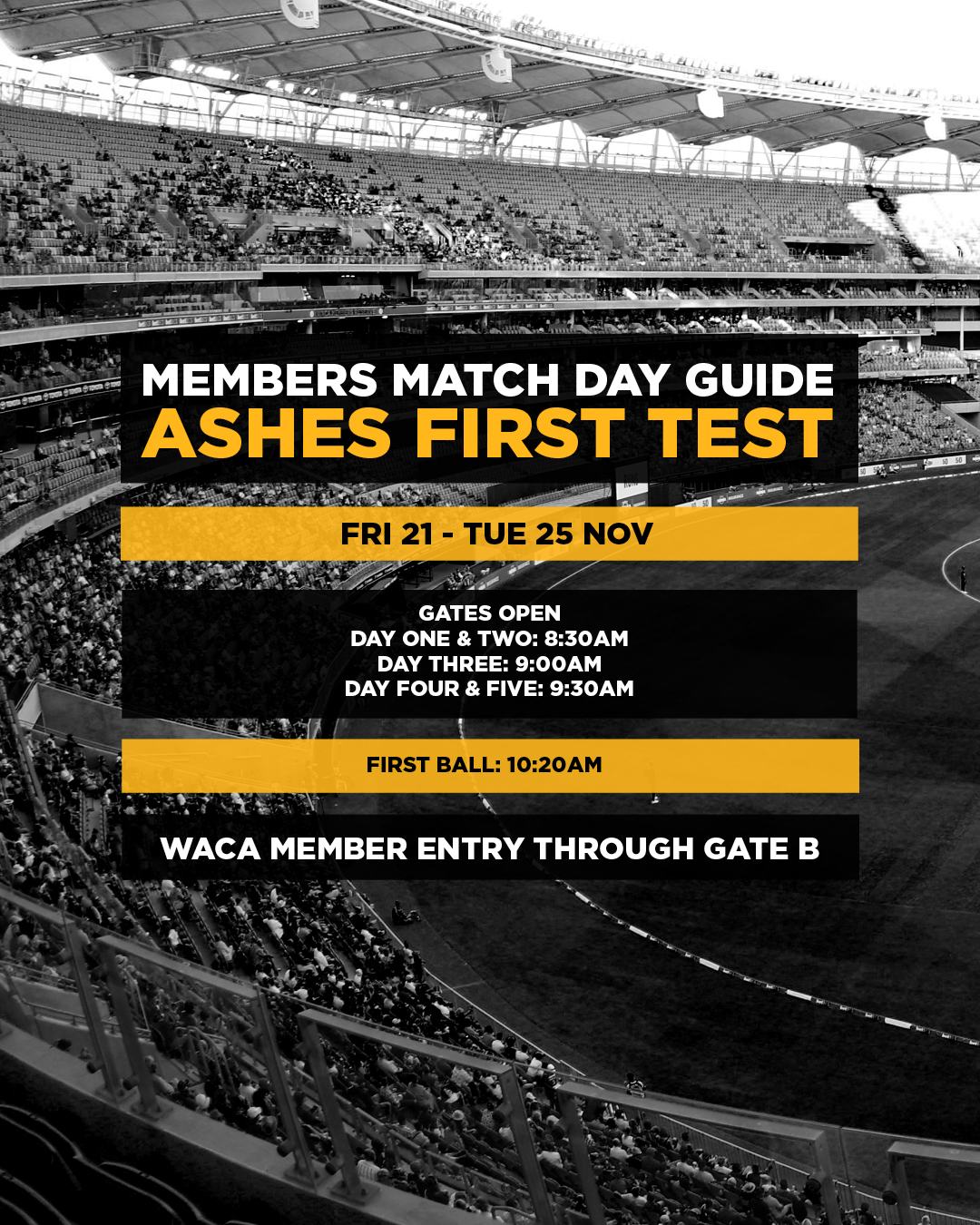 Attending... - WACA - Western Australian Cricket Association | Facebook
