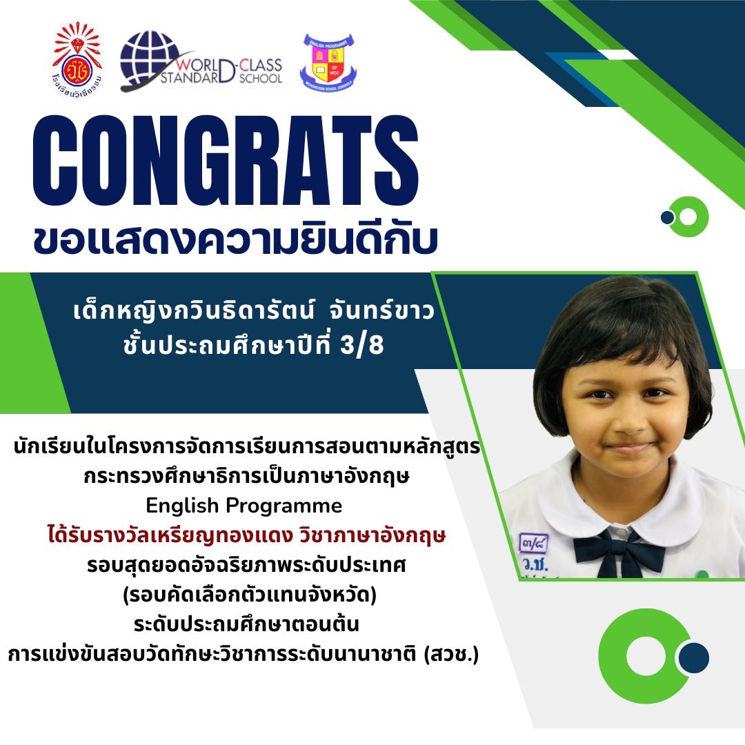 English - EP Open House 2026 🌈โรงเรียนวิเชียรชมโดยกลุ่มชั้น English ...