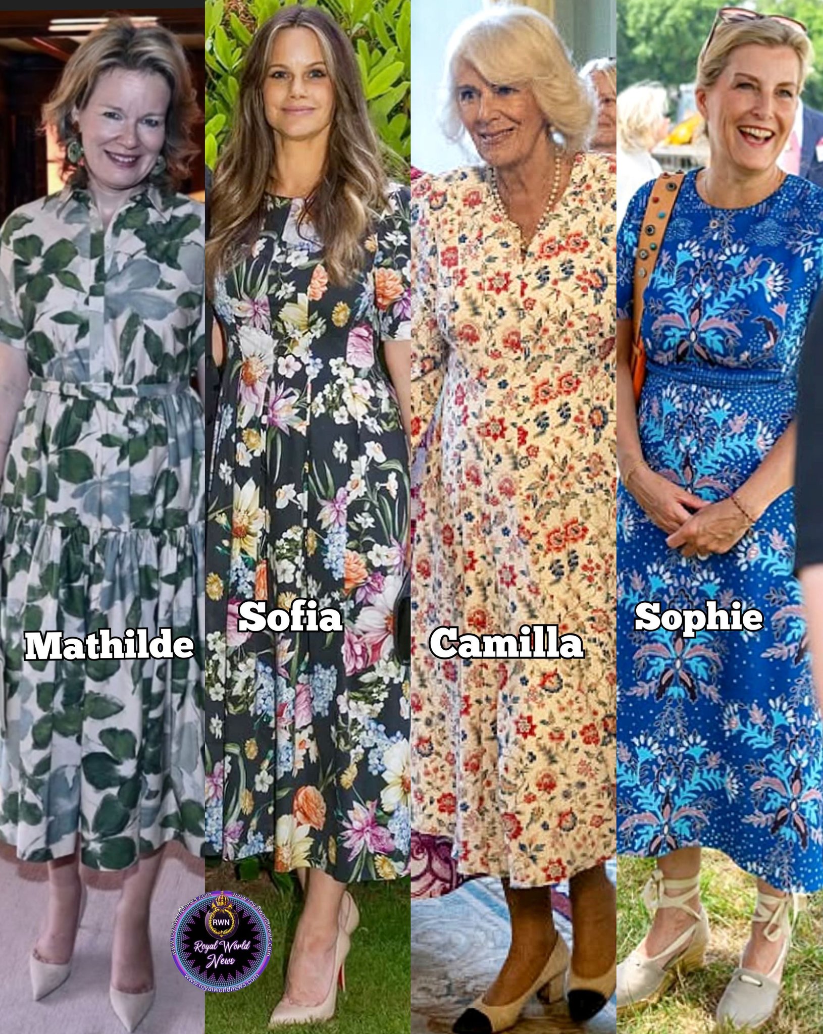 Royal - Summery dress inspiration from royals! Queen Mathilde of ...