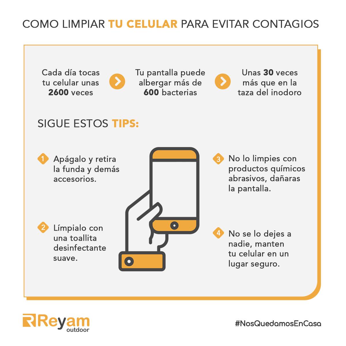 Reyam Outdoor - En estos tiempos, es aconsejable mantener...